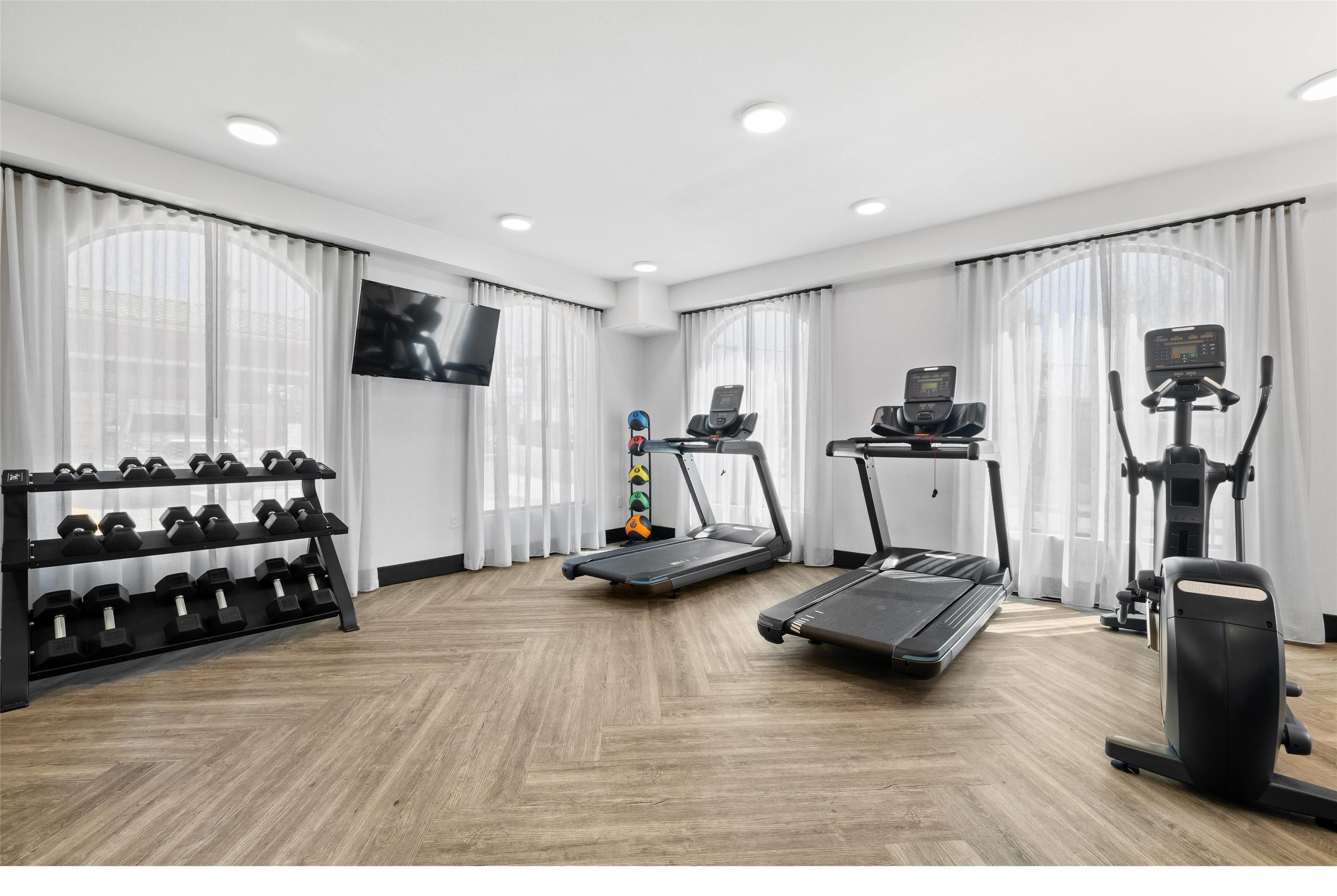 Health club fitness center gym