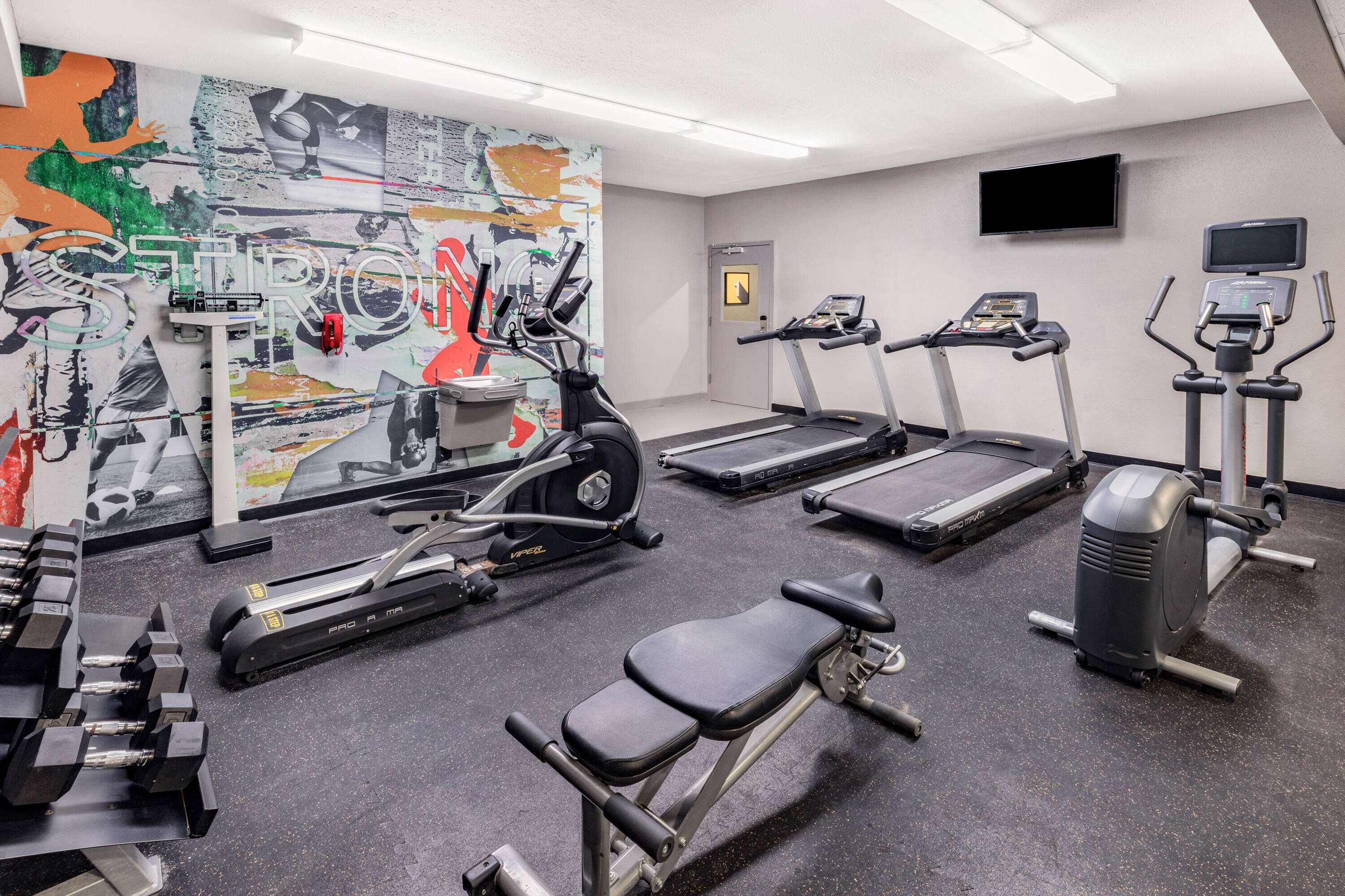 Health club fitness center gym
