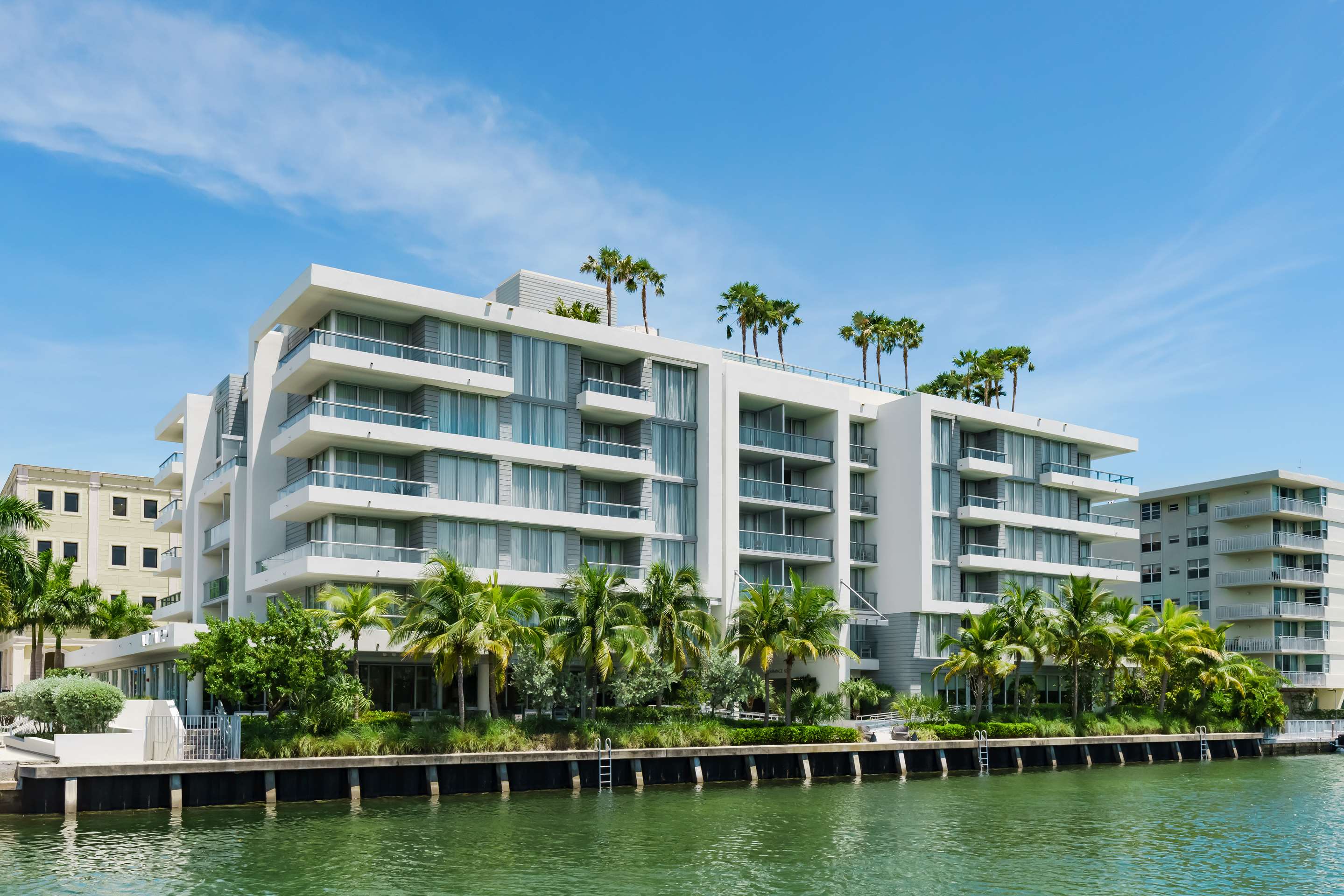 Altair Exterior Day | The Altair Bay Harbor Hotel