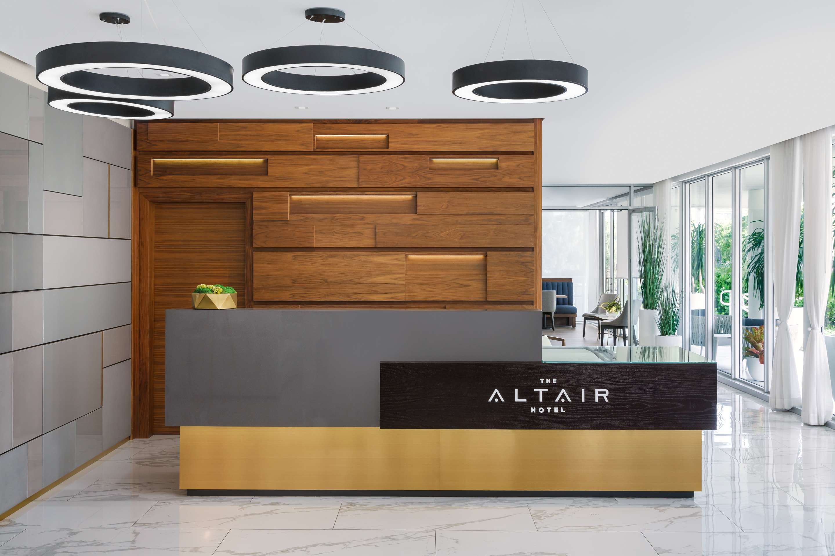Altair Front Desk | The Altair Bay Harbor Hotel