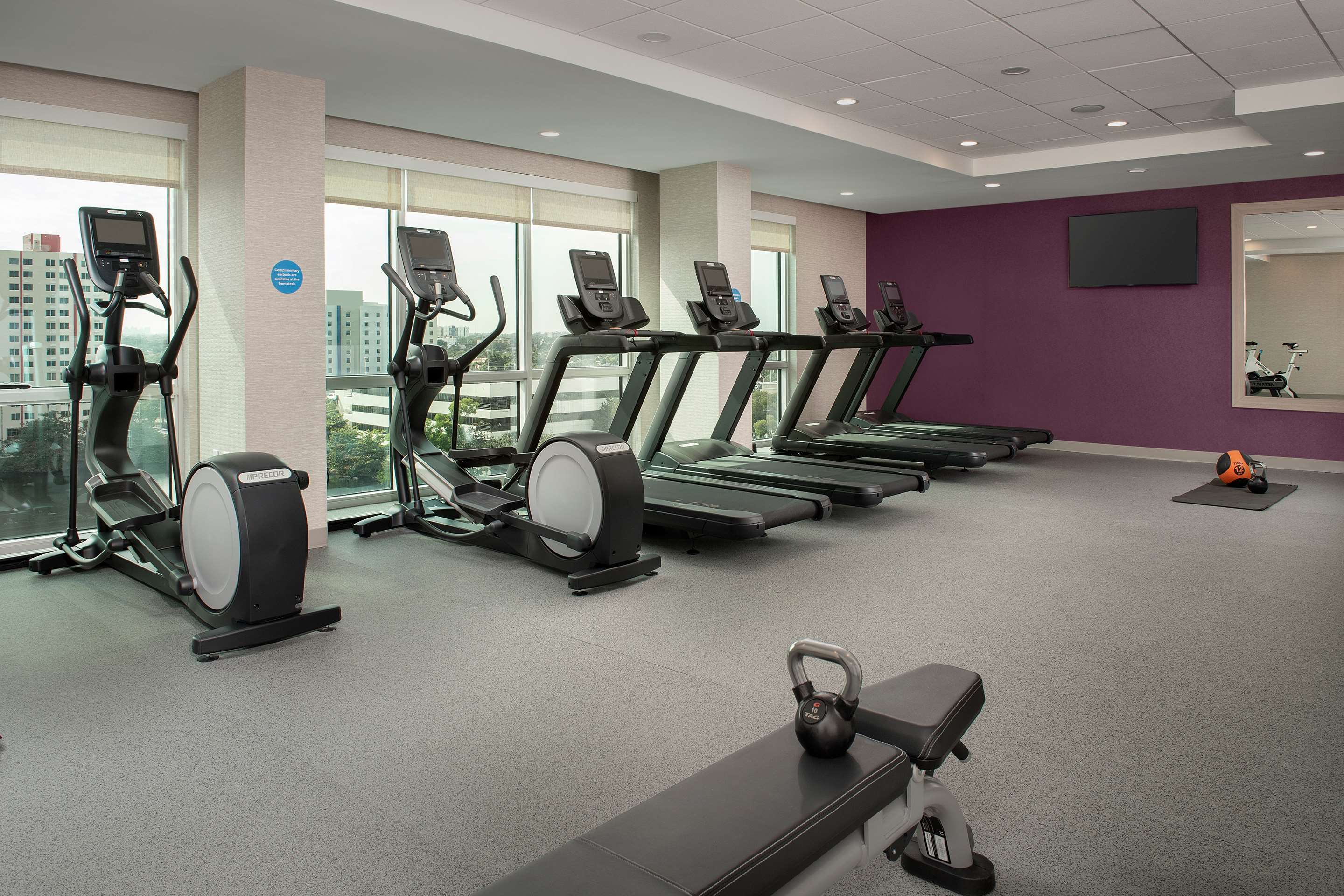 Health club fitness center gym
