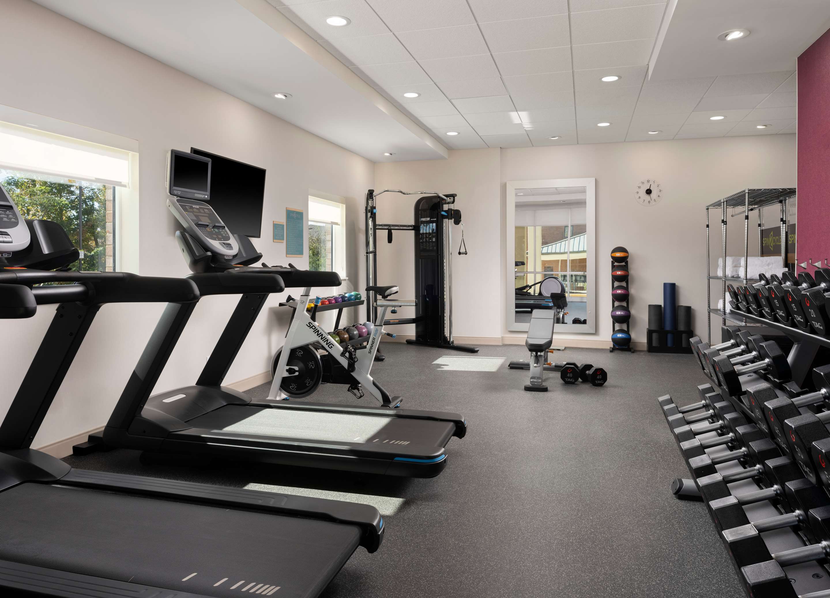 Health club fitness center gym | Home2 Suites By Hilton Tupelo, Ms