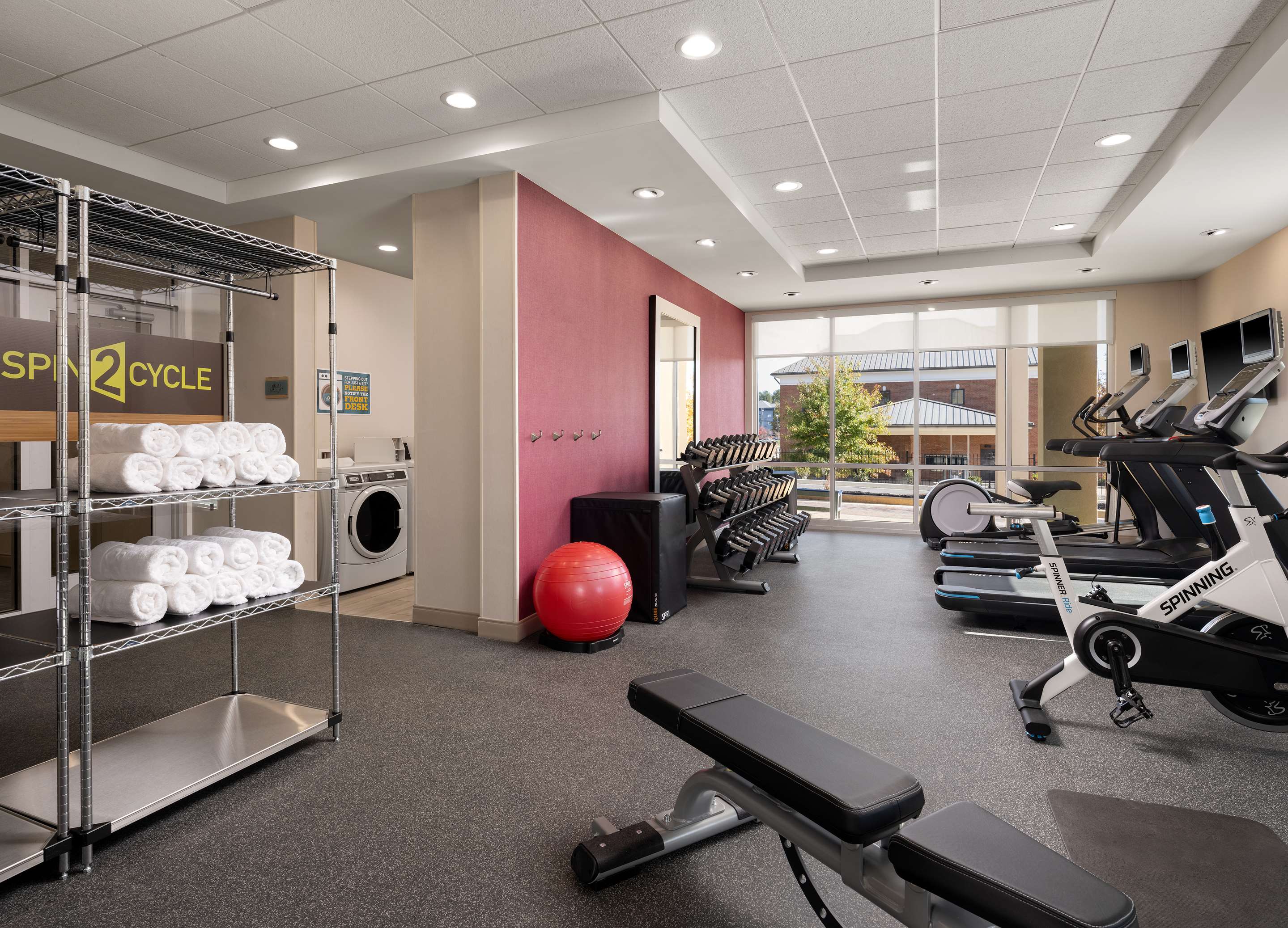 Health club fitness center gym | Home2 Suites By Hilton Tupelo, Ms