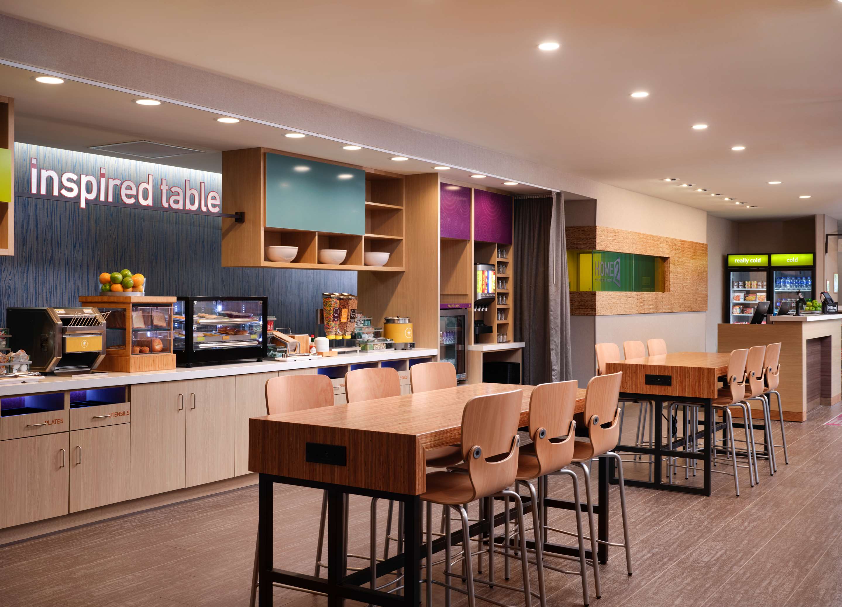 Breakfast Area | Home2 Suites By Hilton Tupelo, Ms