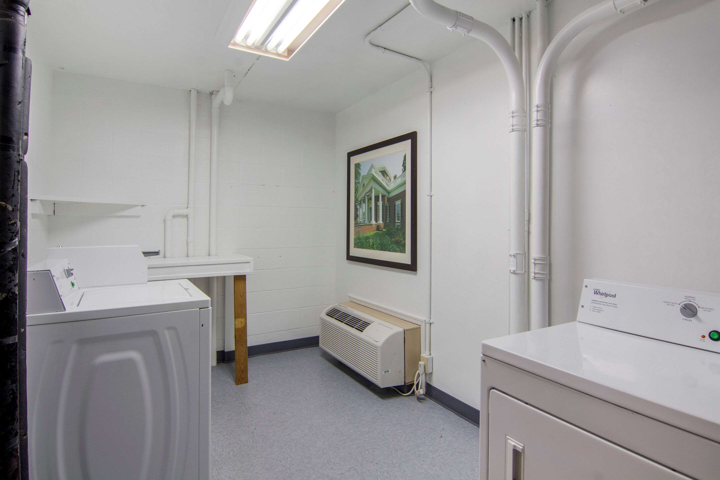 Guest laundry facilities