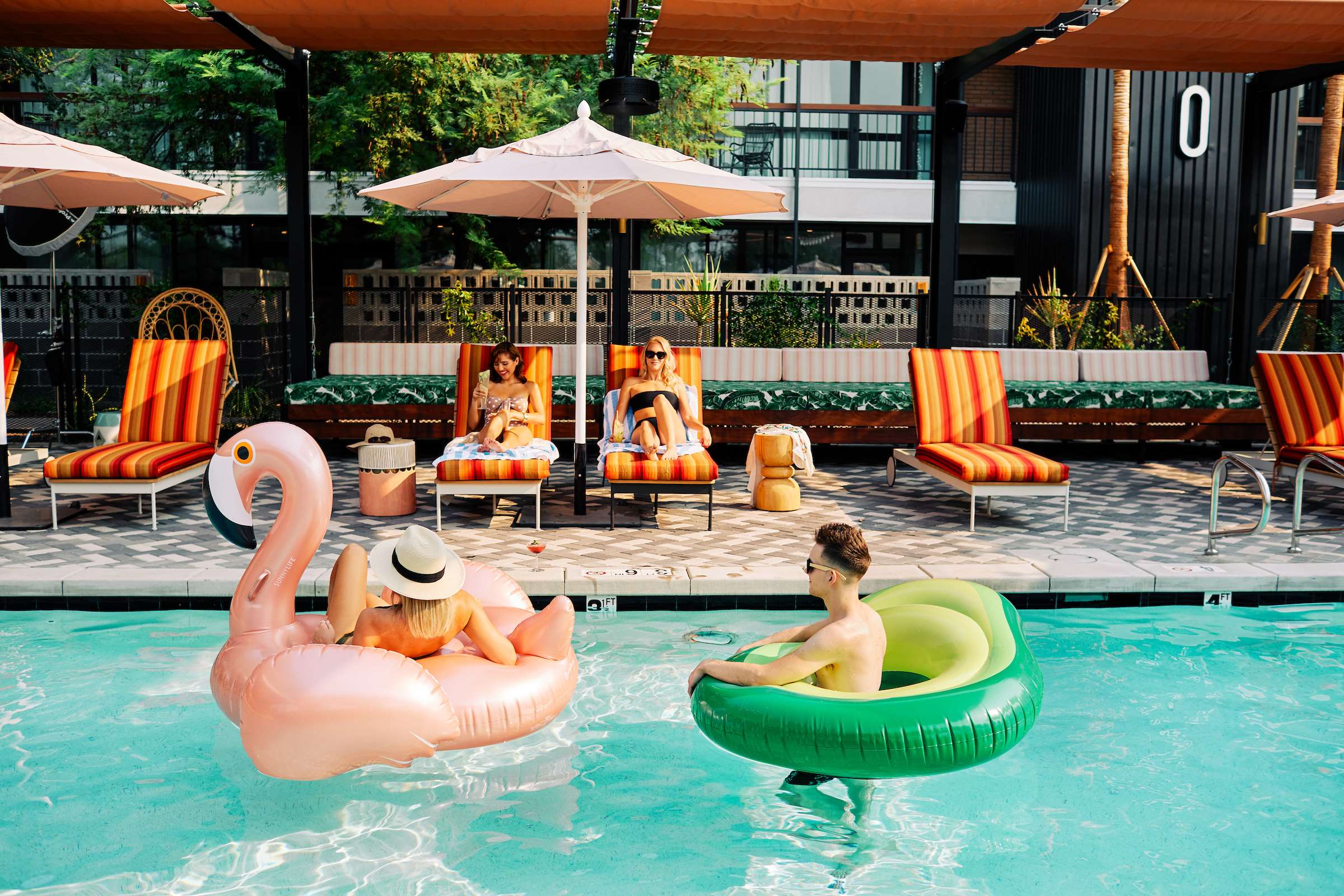 Lifestyle pool floats | RISE Uptown