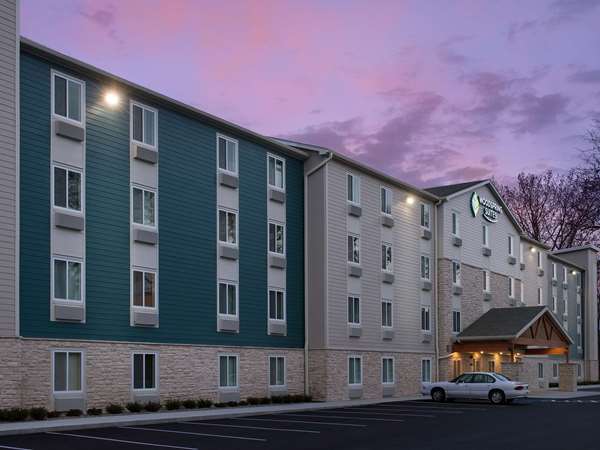 Exterior view - WoodSpring Suites Round Rock