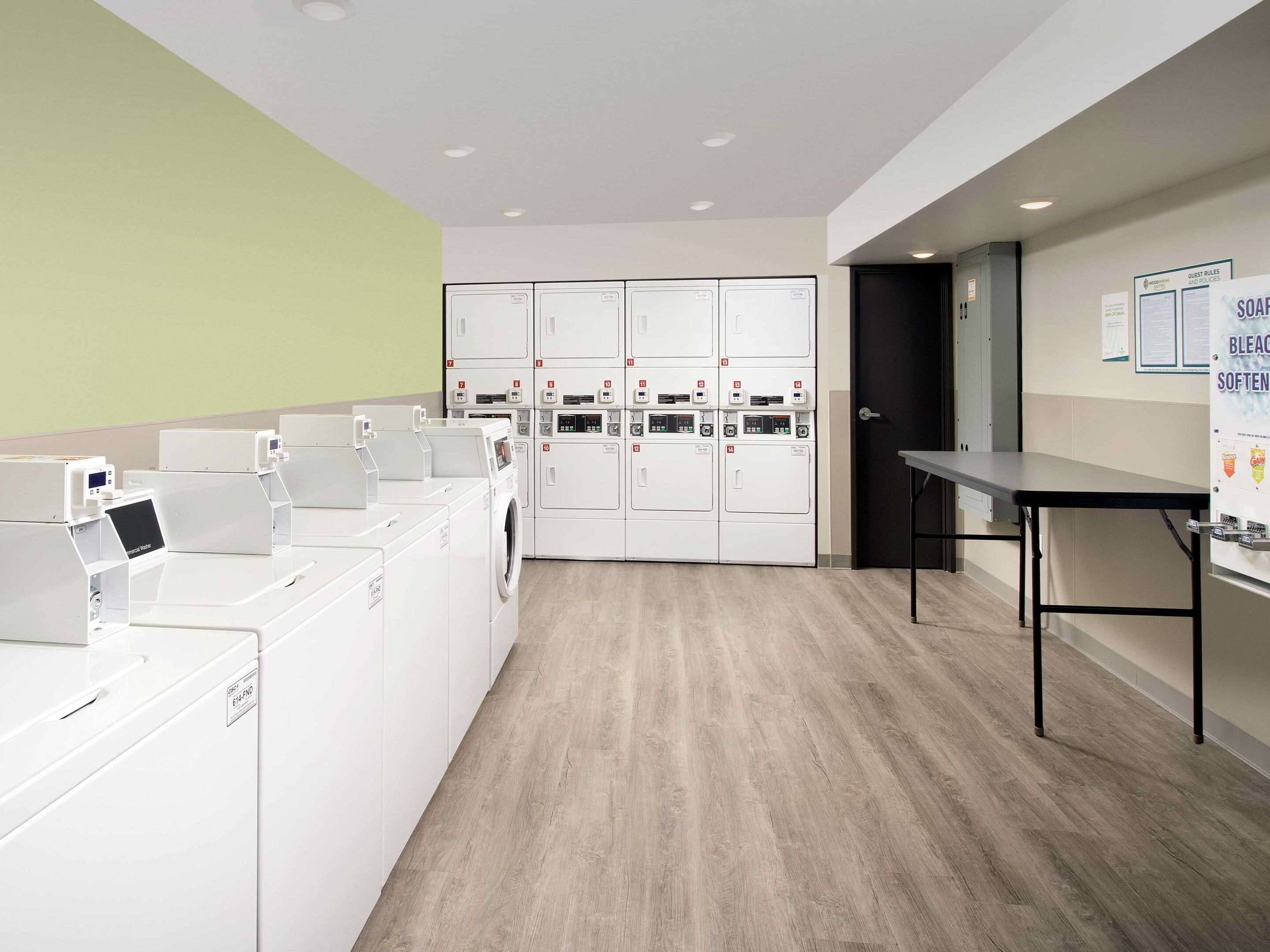 Guest laundry facilities | WoodSpring Suites Round Rock-Austin North