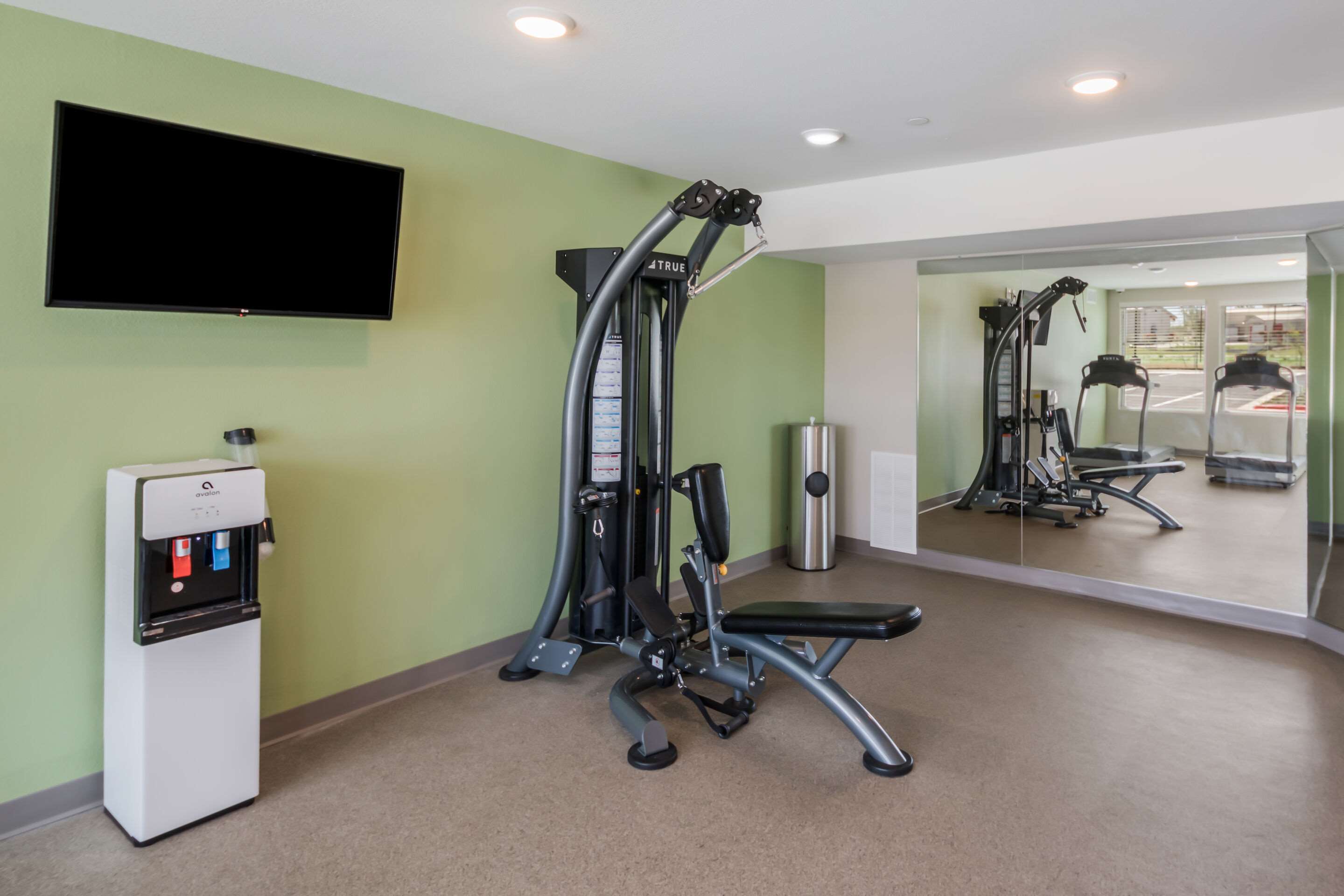 Fitness center | WoodSpring Suites Round Rock-Austin North