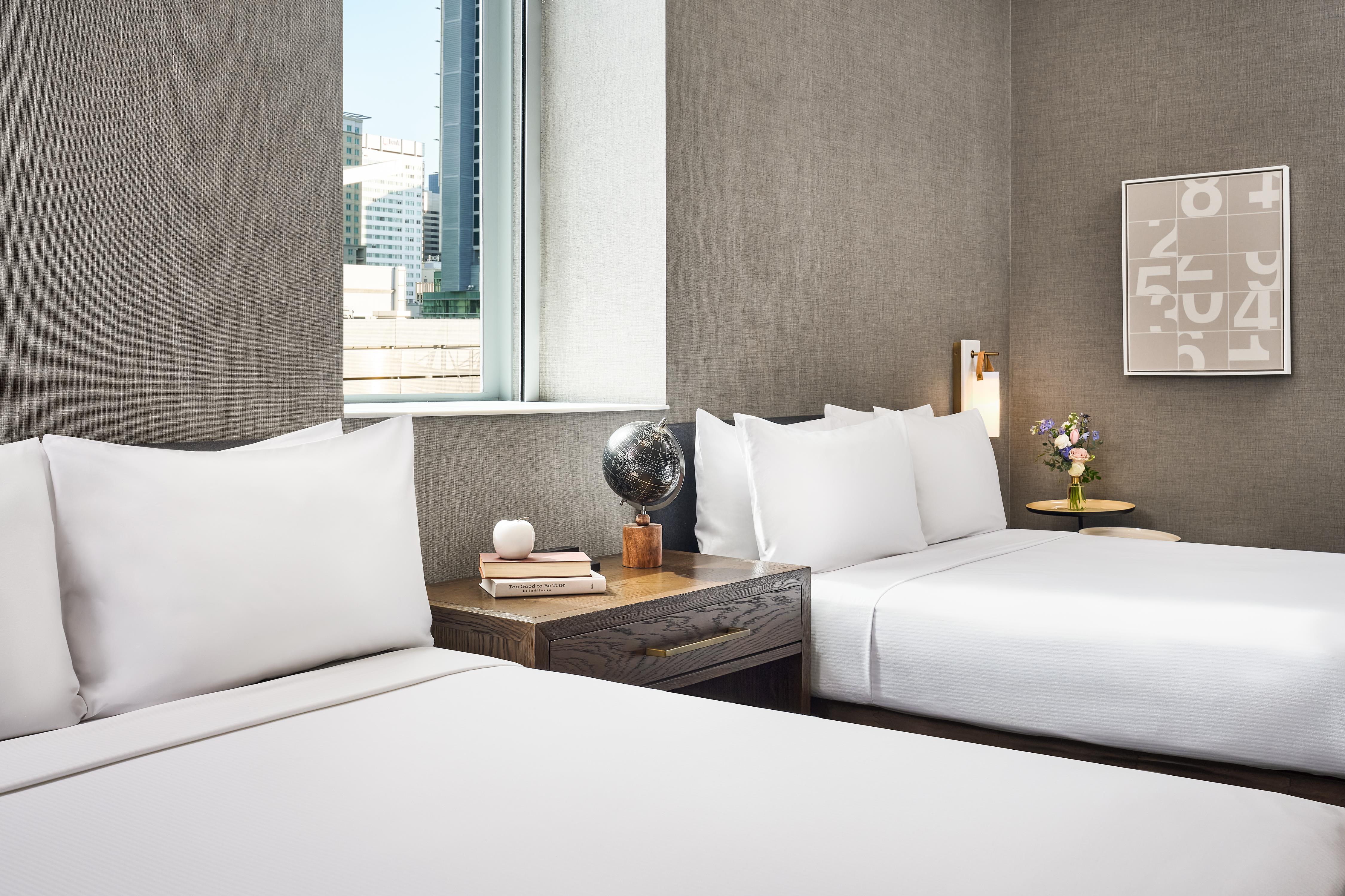 The Slate Denver, Tapestry Collection by Hilton Room Type - 2 QUEEN CORNER GUESTROOM