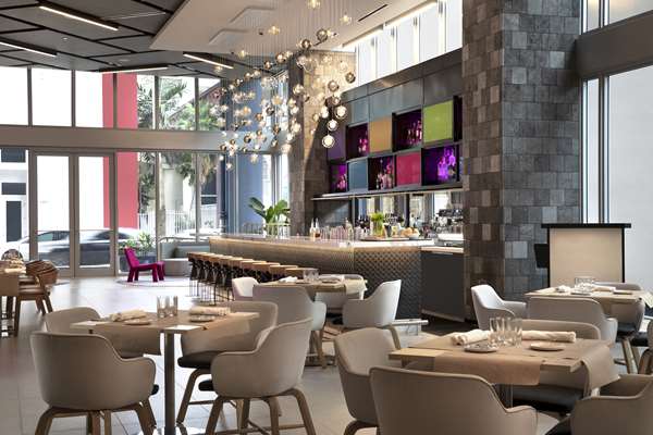 Restaurant - YOTELPAD Condos Downtown Miami - I-95, Exit 2A & 3B