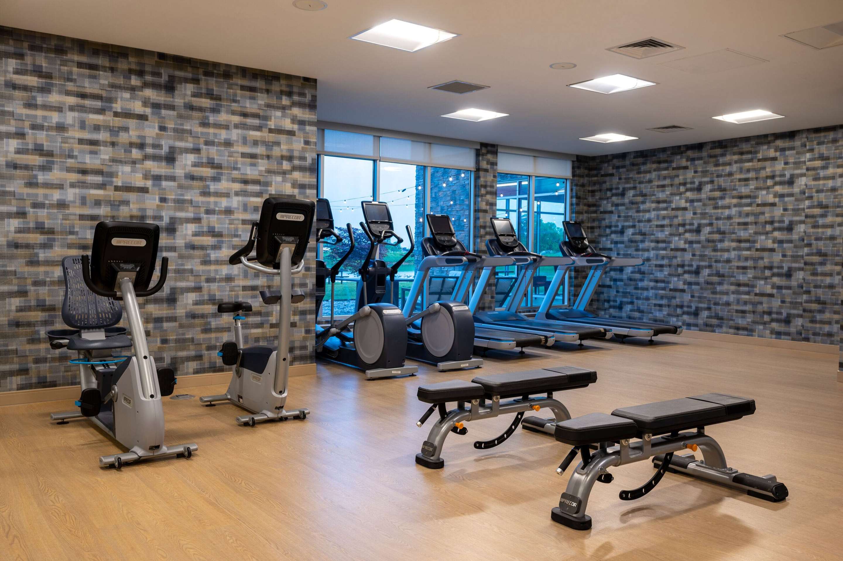 Health club fitness center gym