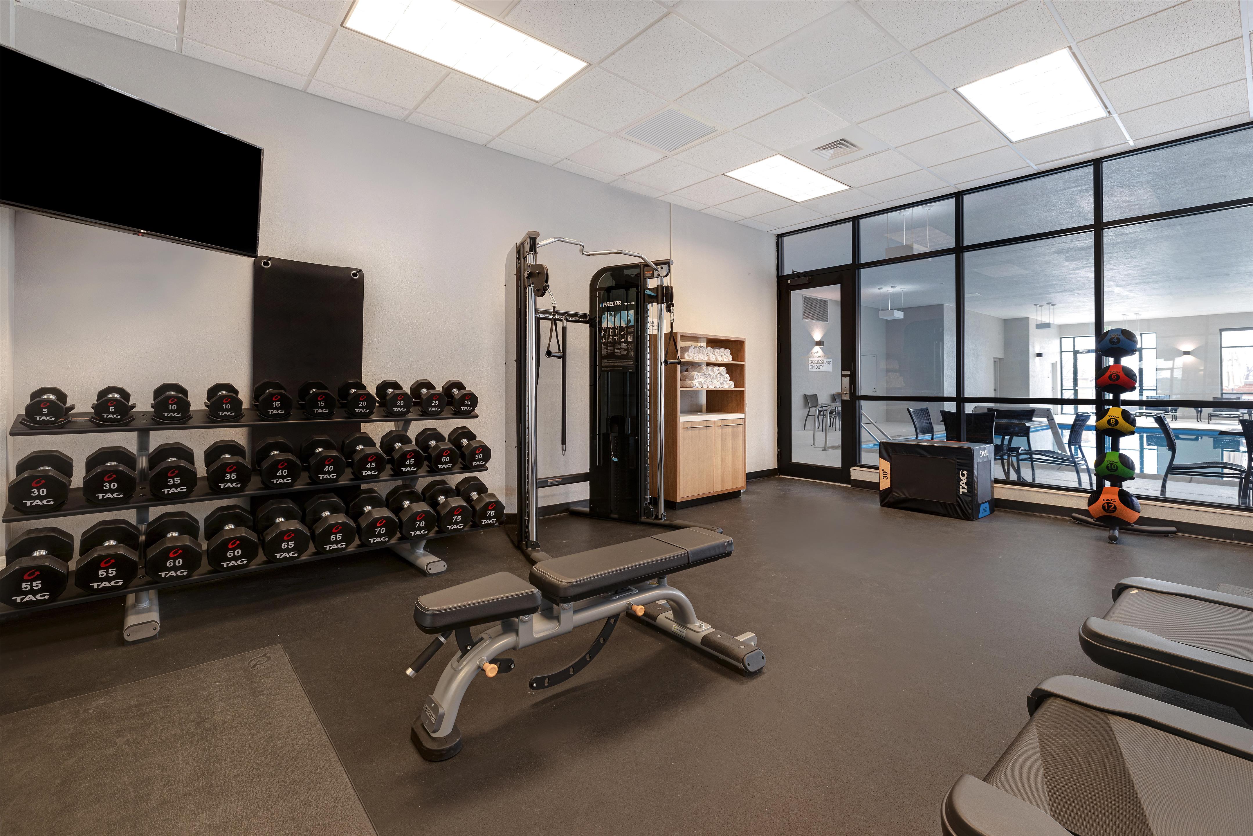 Health club fitness center gym