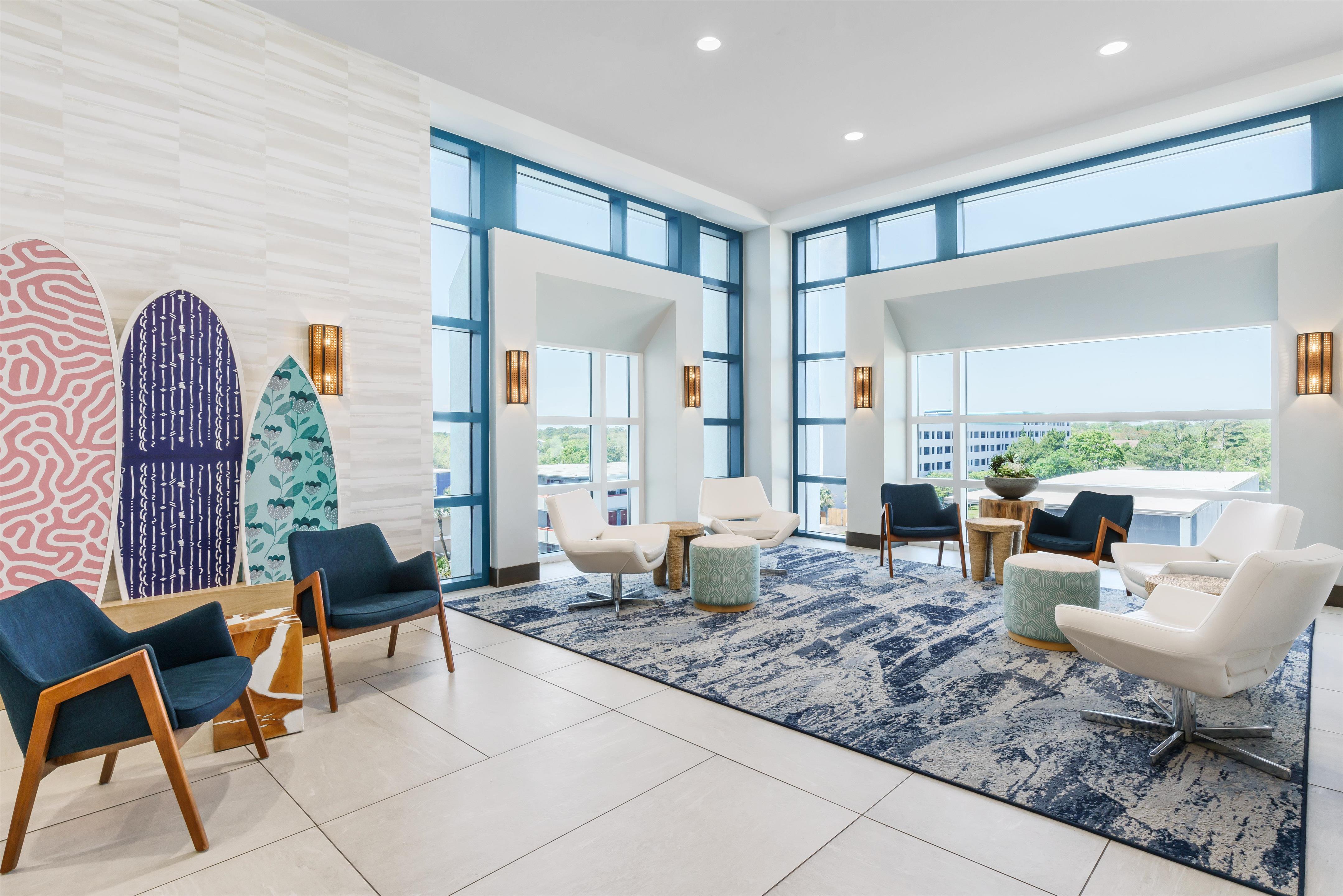 Lobby | Homewood Suites by Hilton Myrtle Beach Oceanfront