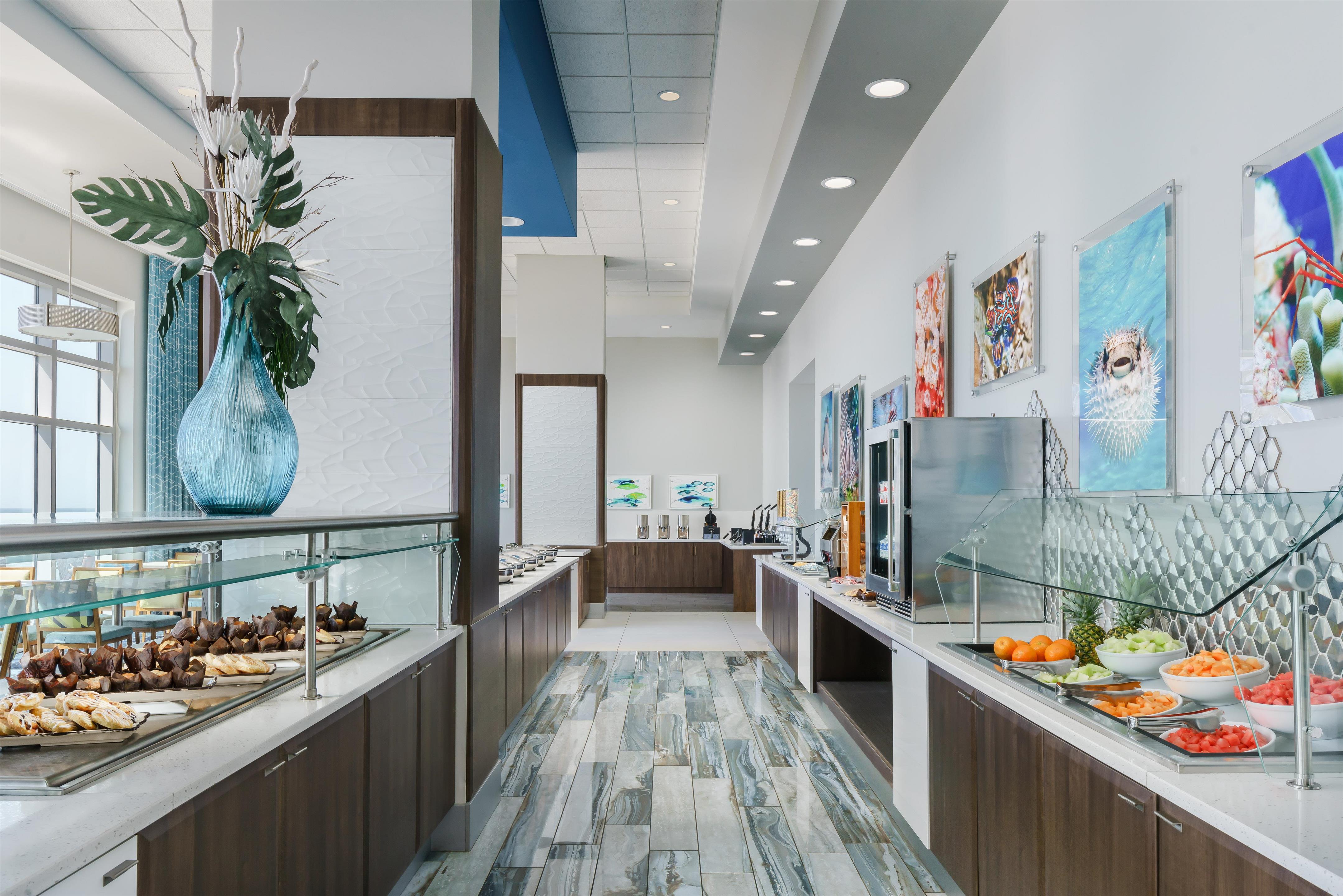 Breakfast Area | Homewood Suites by Hilton Myrtle Beach Oceanfront