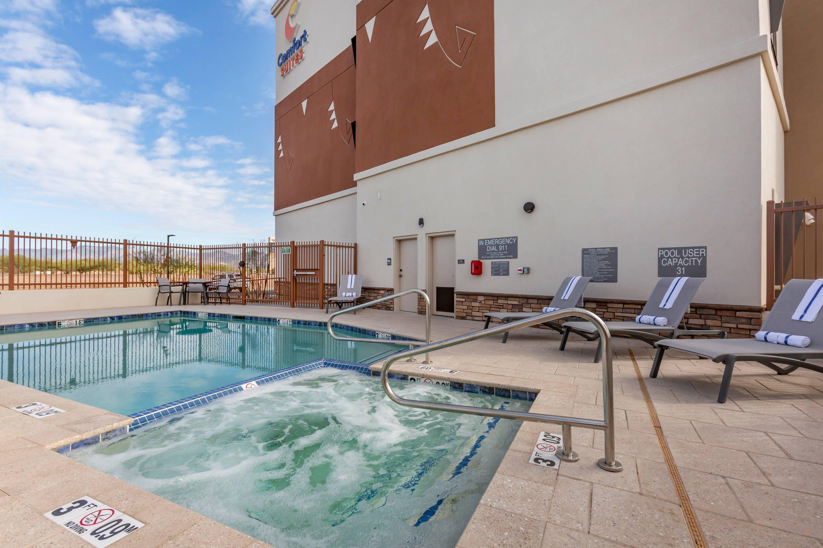 Relax by the pool