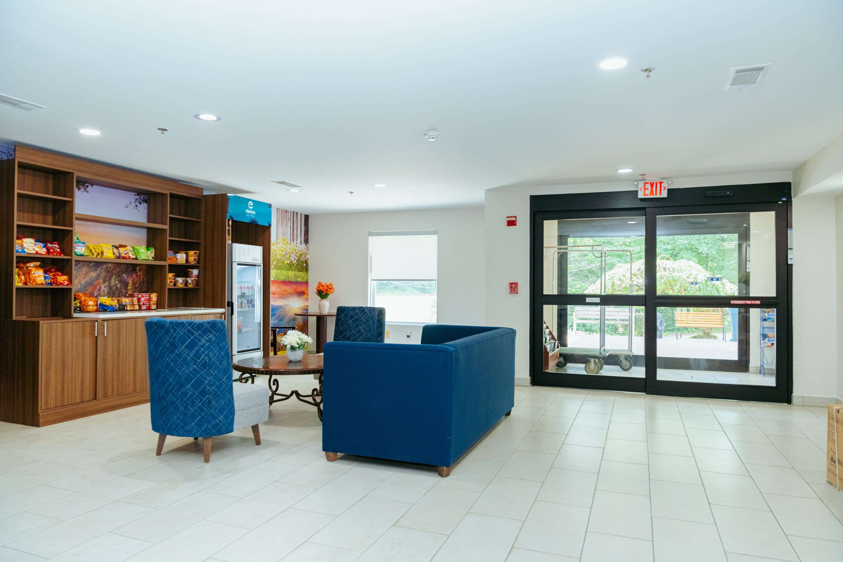 Hotel lobby
