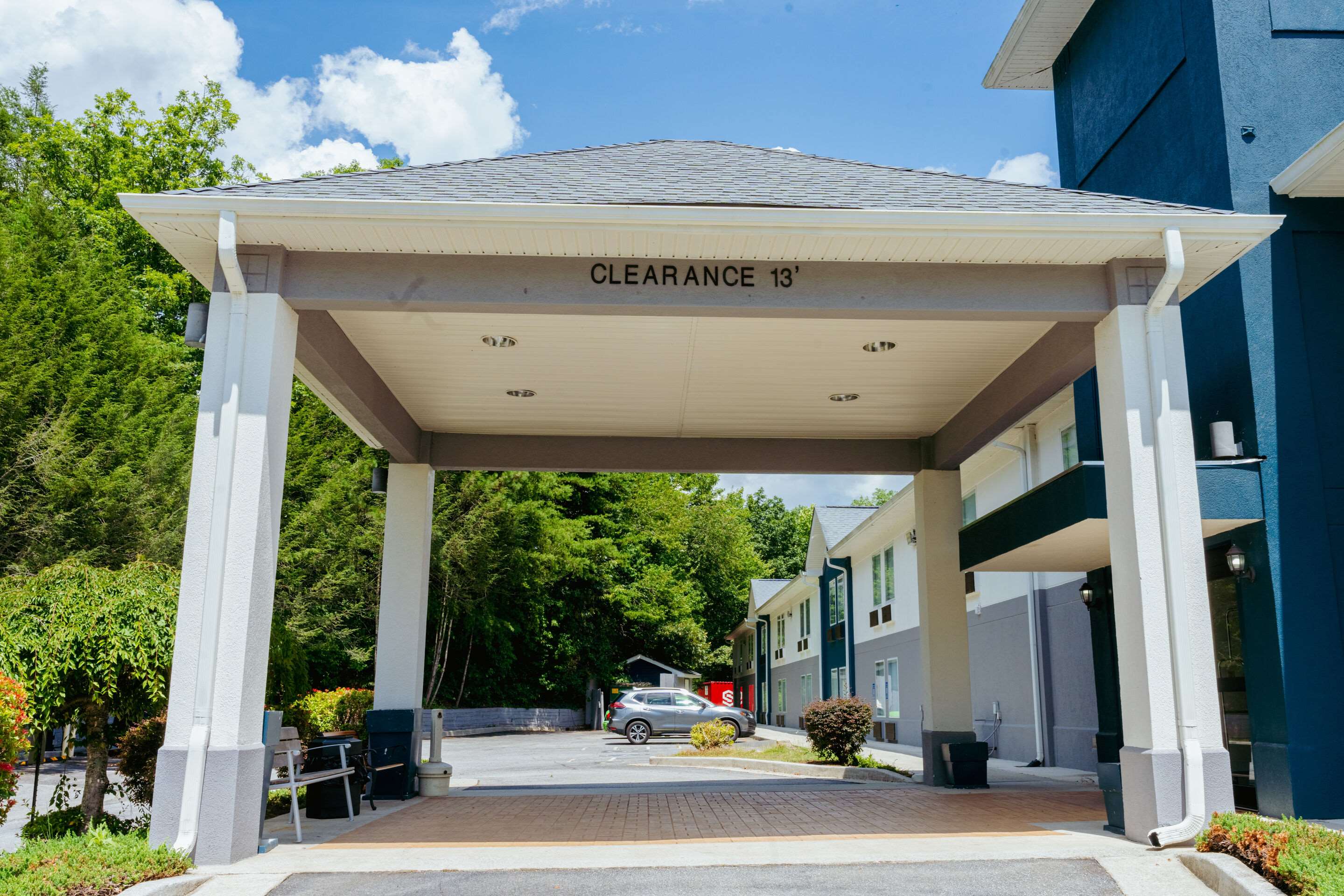 Hotel entrance