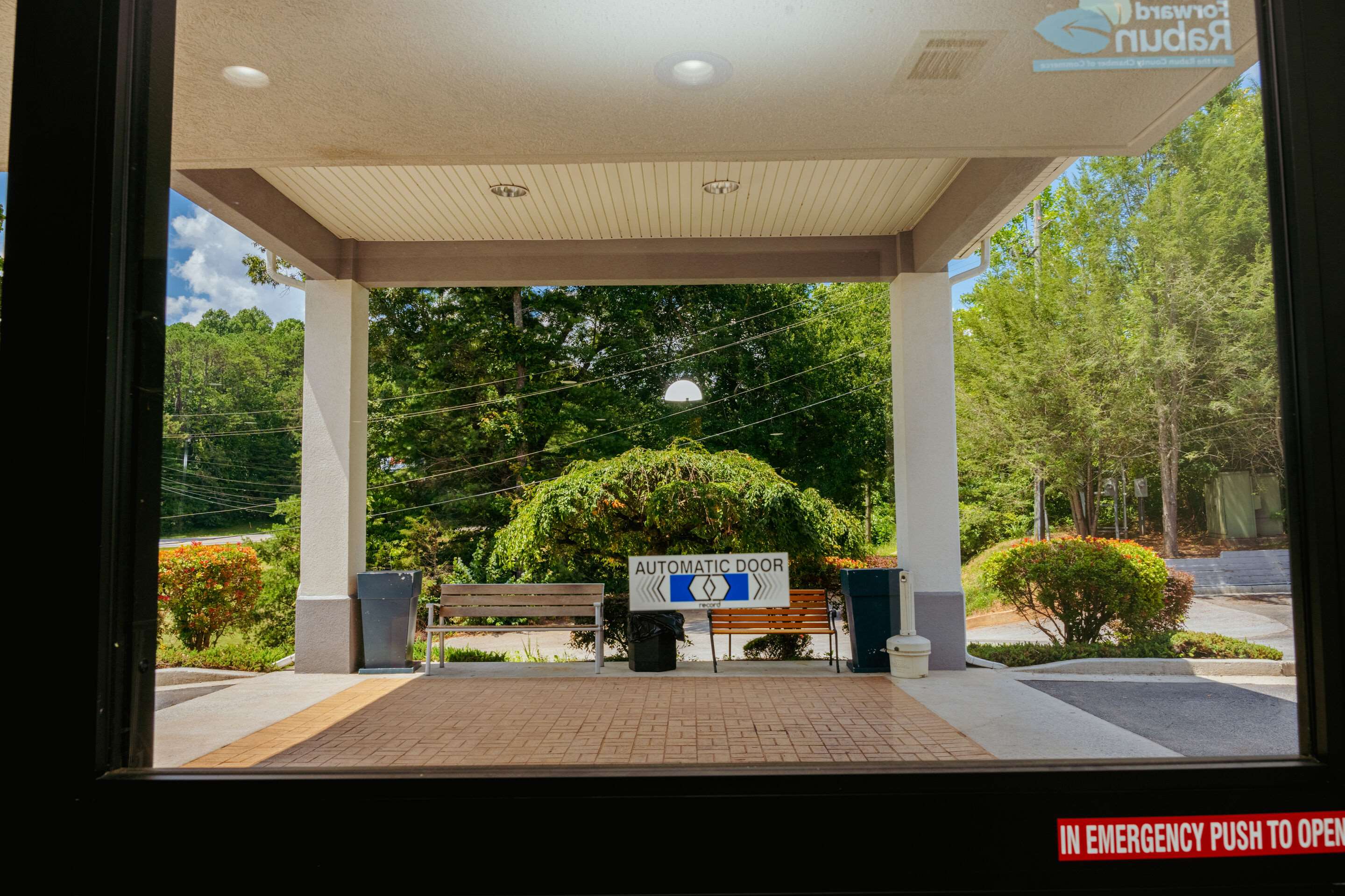 Hotel entrance