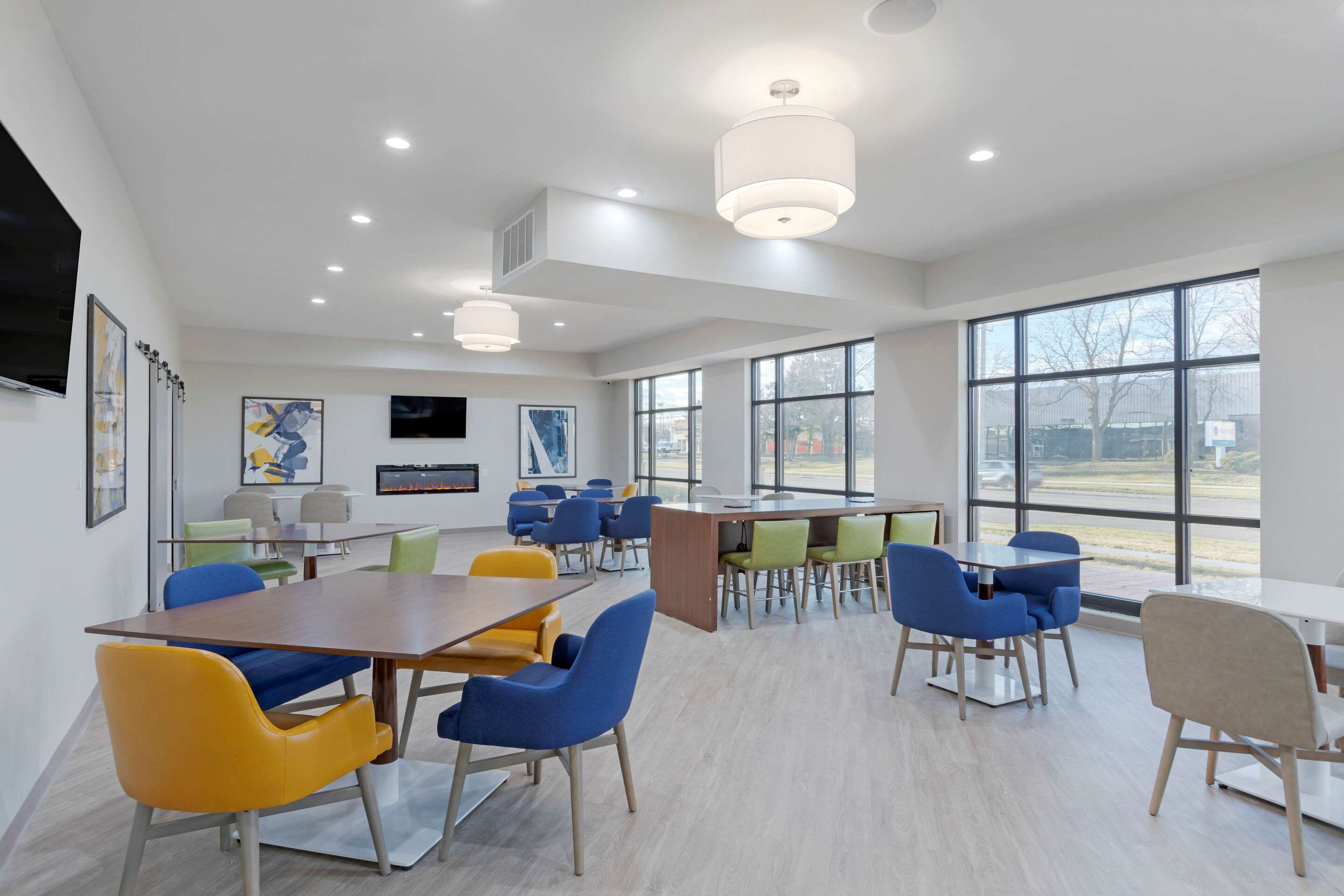 Breakfast area