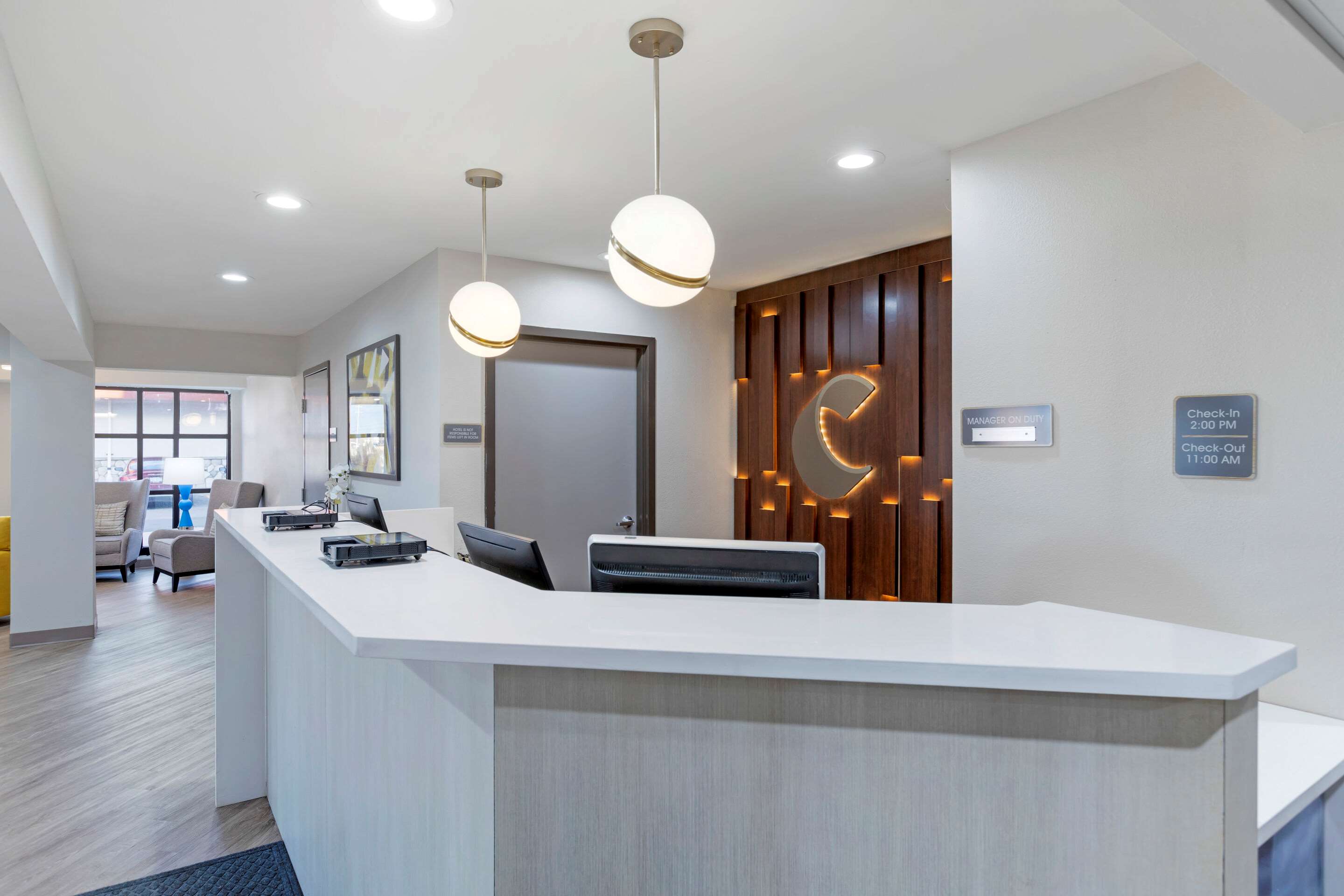 Front desk