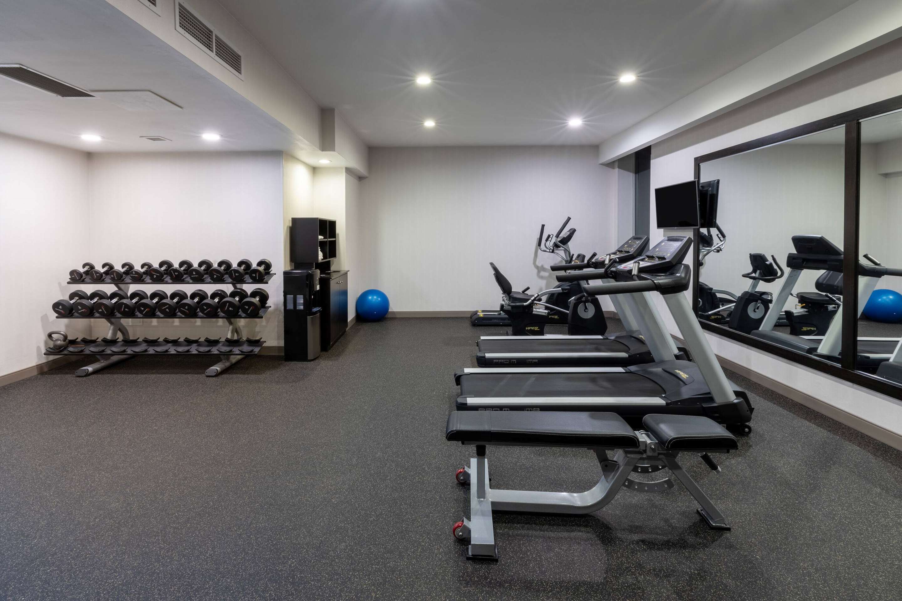Health club fitness center gym