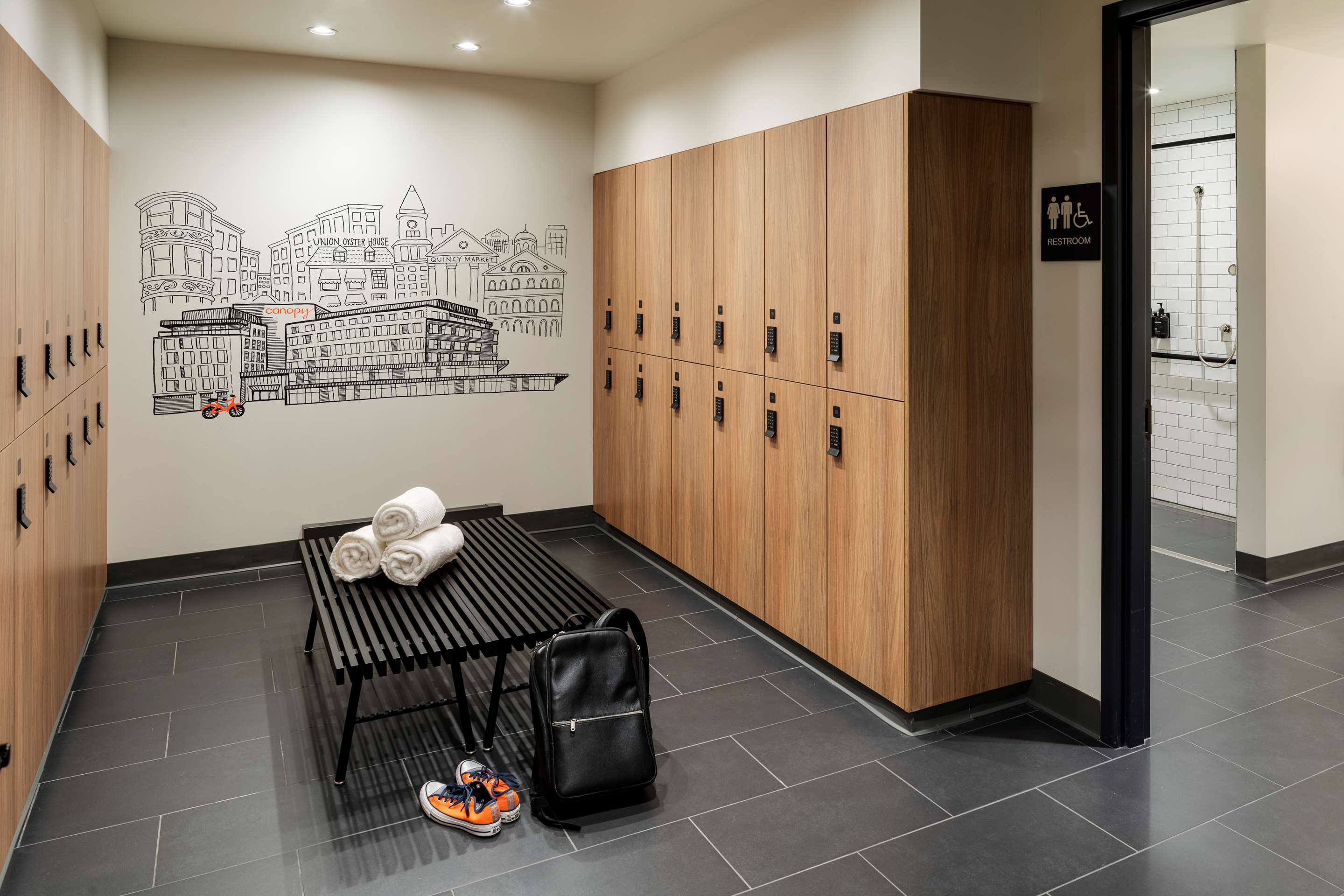 Health club fitness center gym