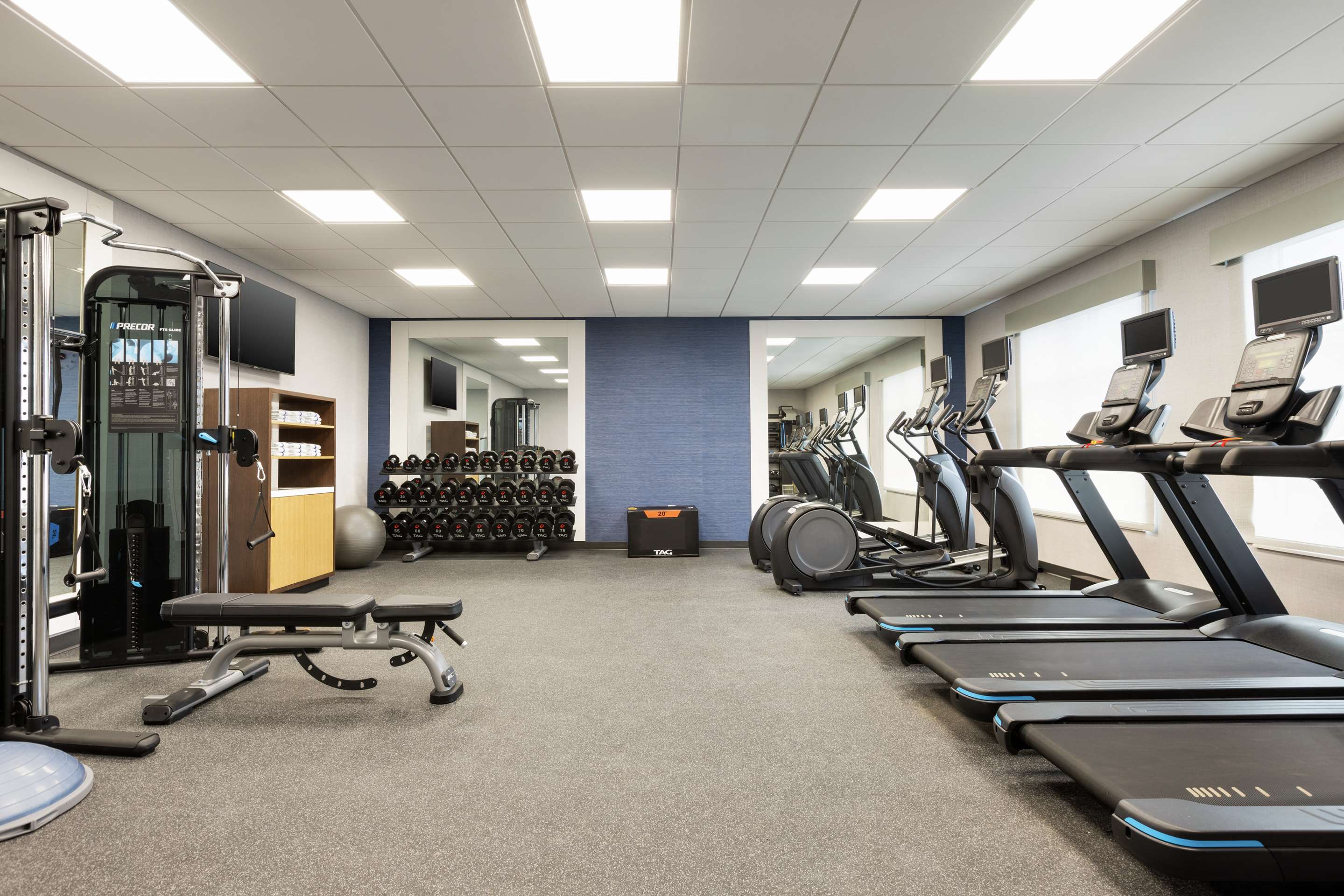 Health club fitness center gym