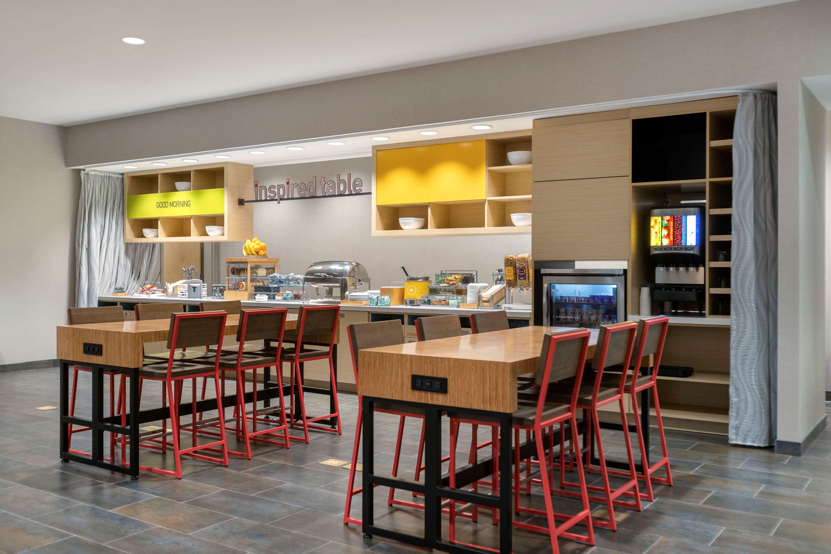 Breakfast Area | Home2 Suites by Hilton Richmond Short Pump