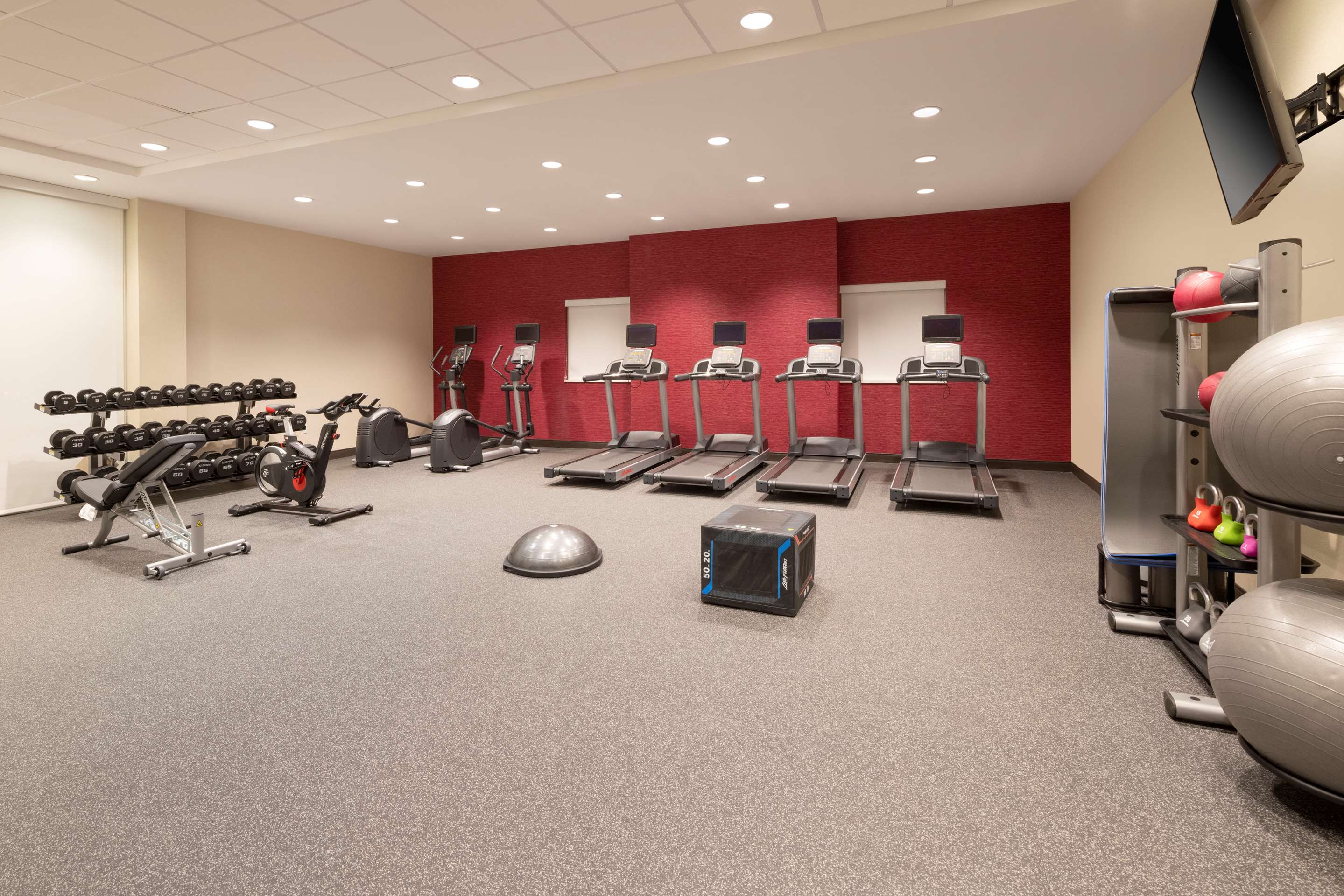 Health club fitness center gym | Home2 Suites by Hilton Richmond Short Pump