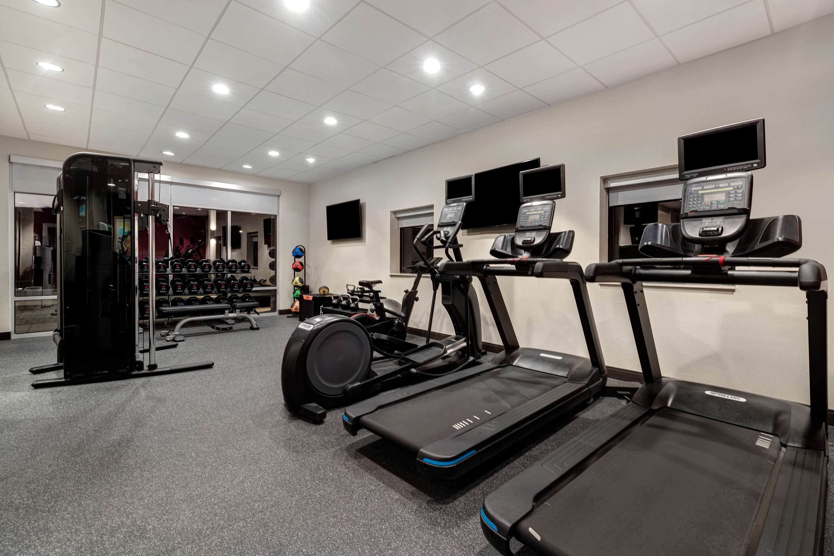 Health club fitness center gym