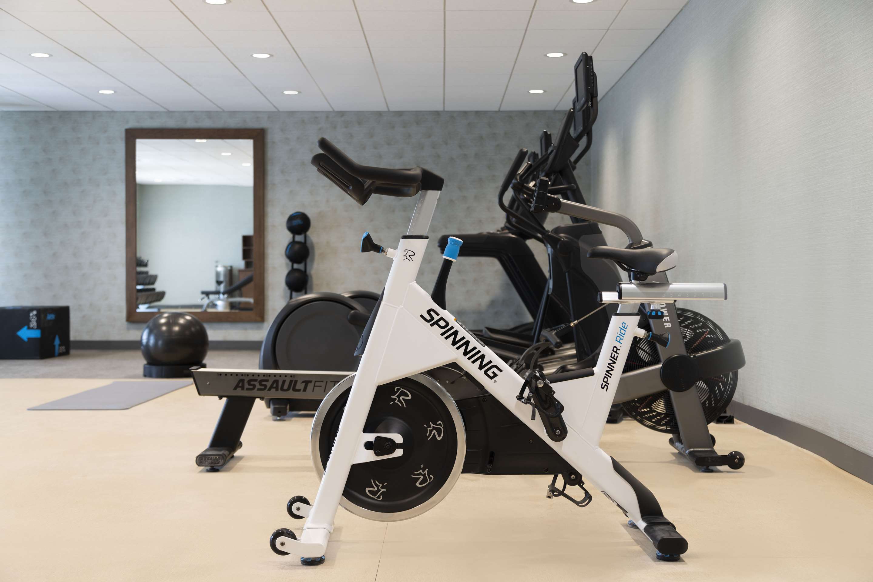 Health club fitness center gym
