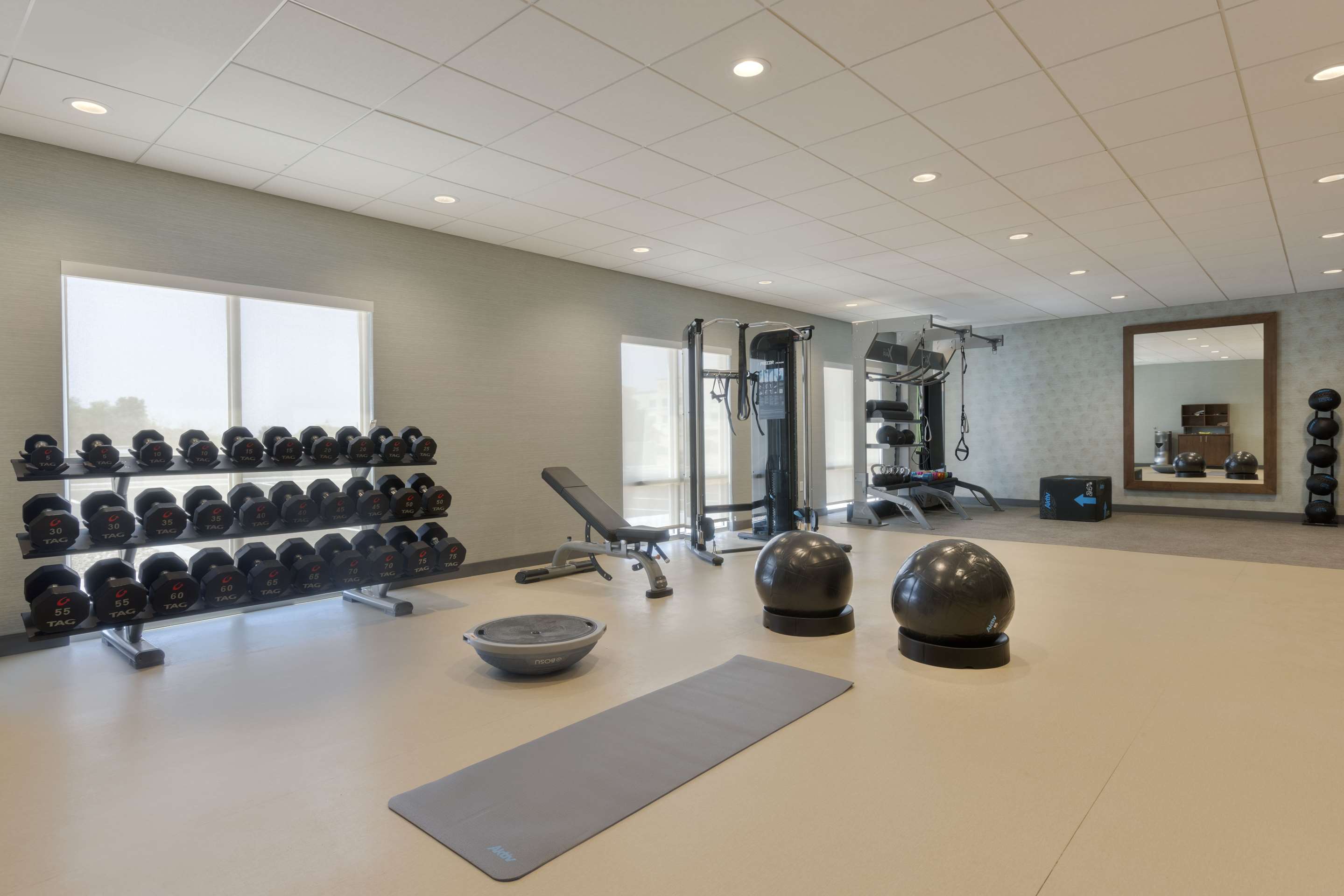 Health club fitness center gym