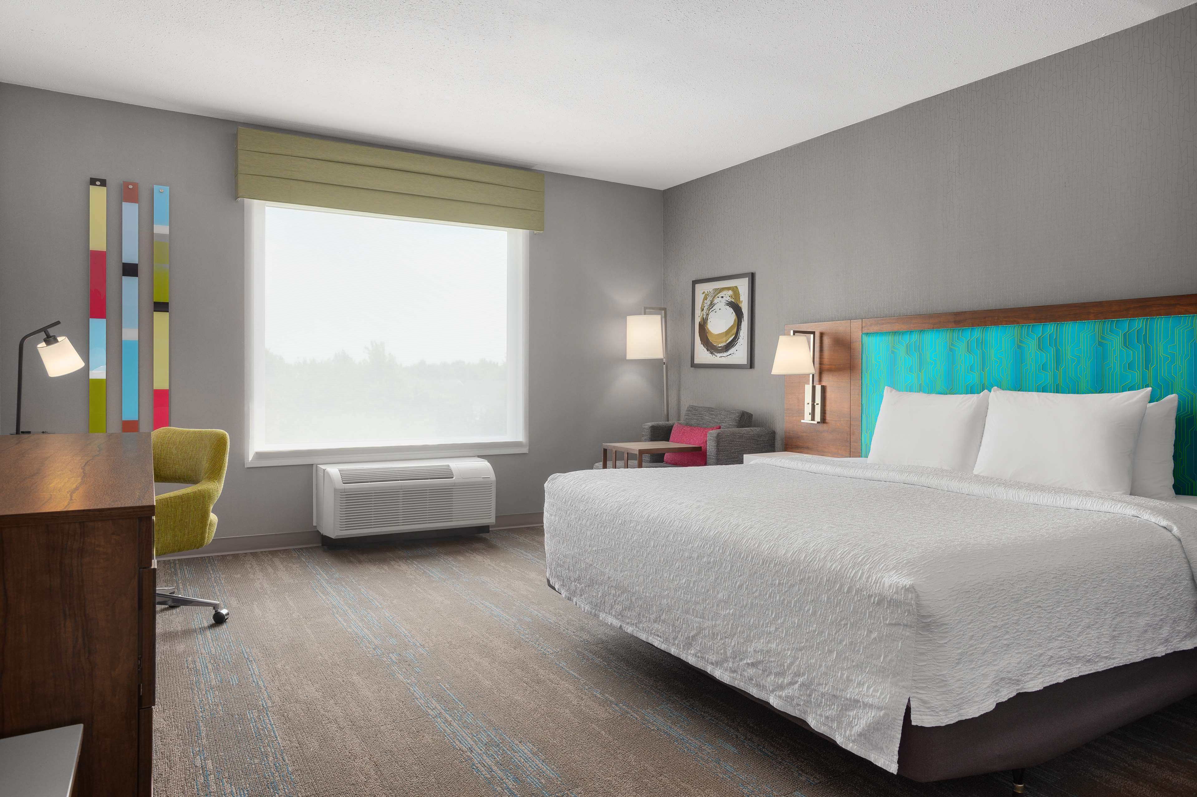 Hampton Inn by Hilton Kingston Room Type - 1KNG MOB HEAR ACC W TUB NS