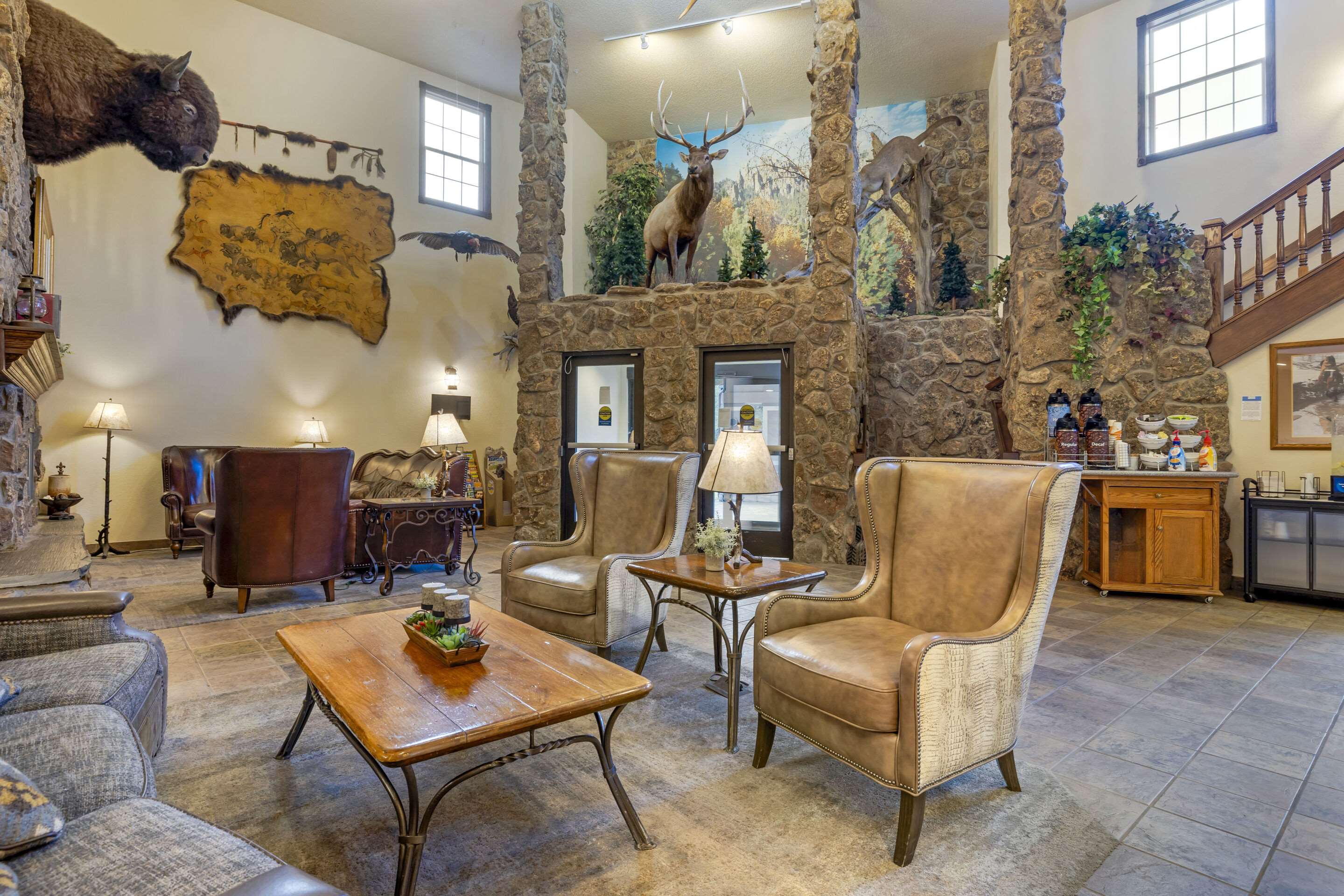 Lobby with sitting area
