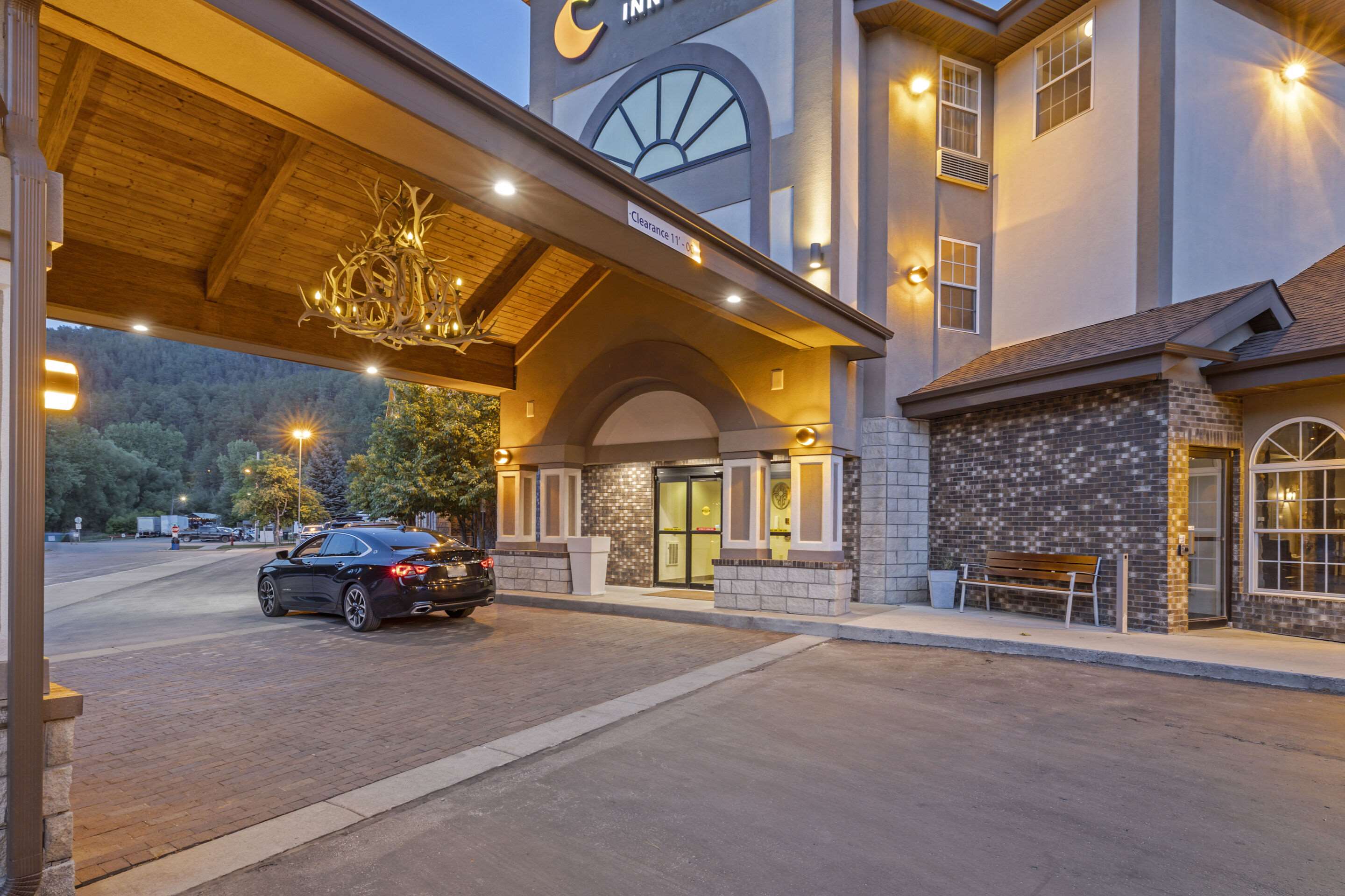 Hotel at night