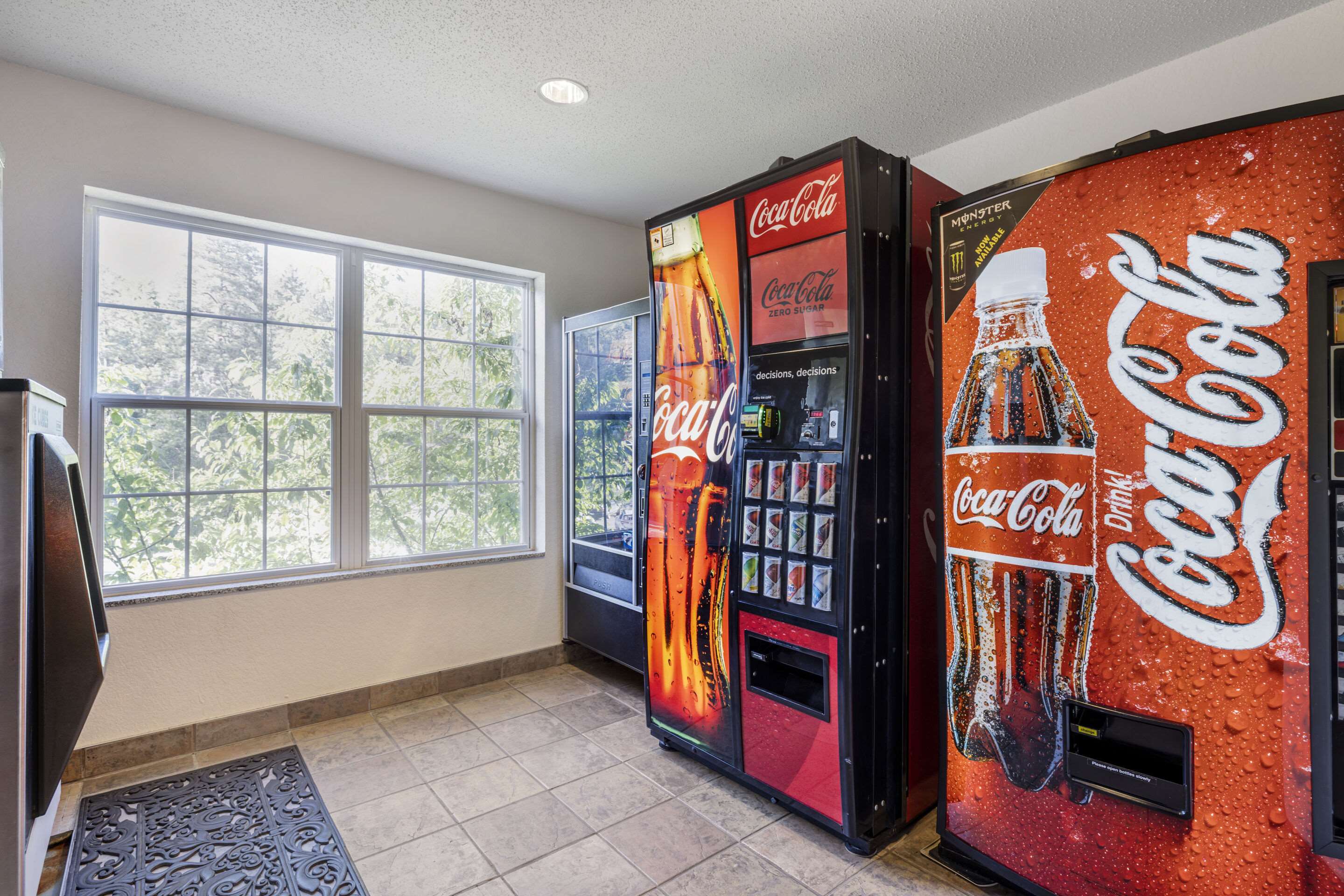 Hotel vending area