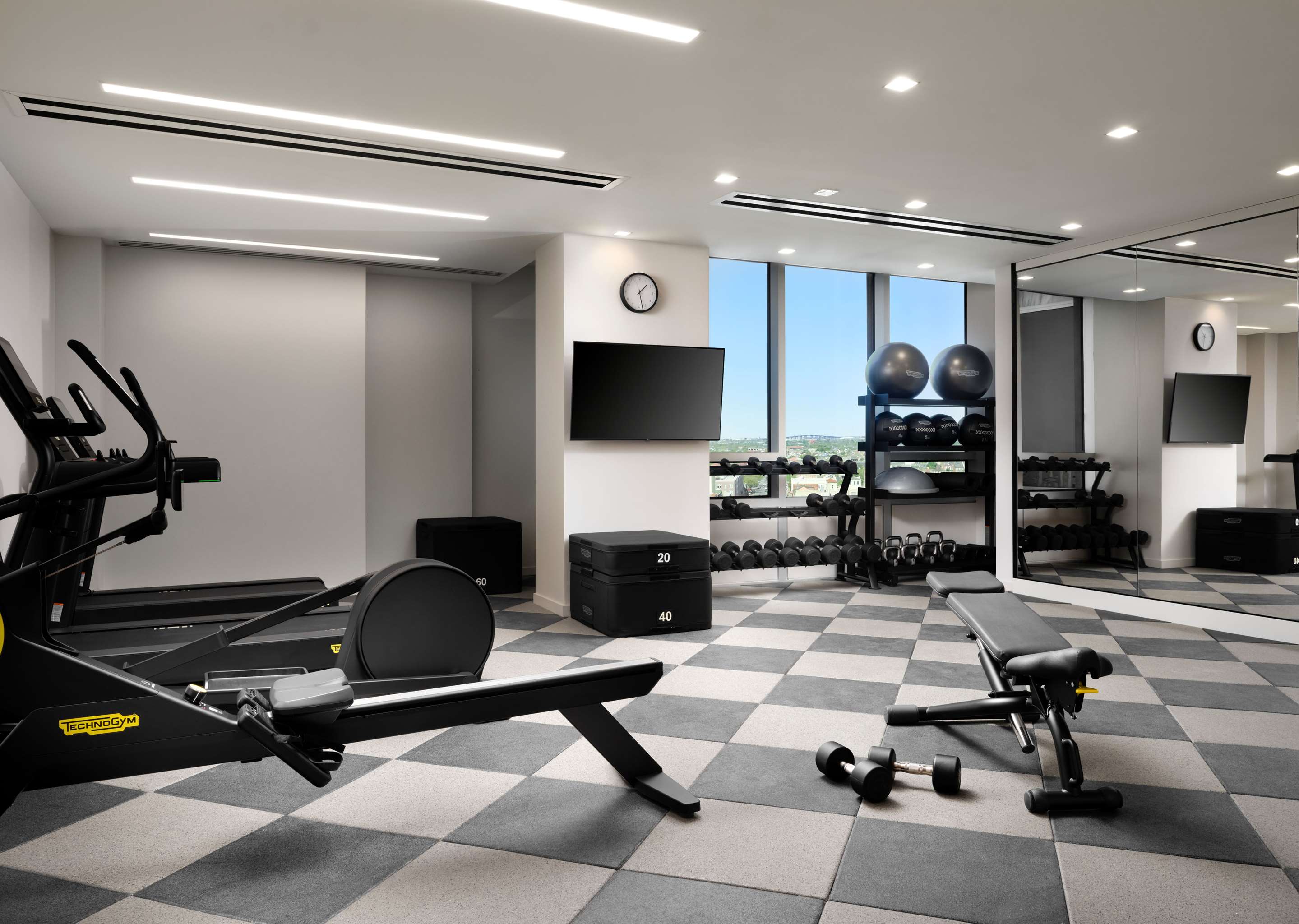 Health club fitness center gym