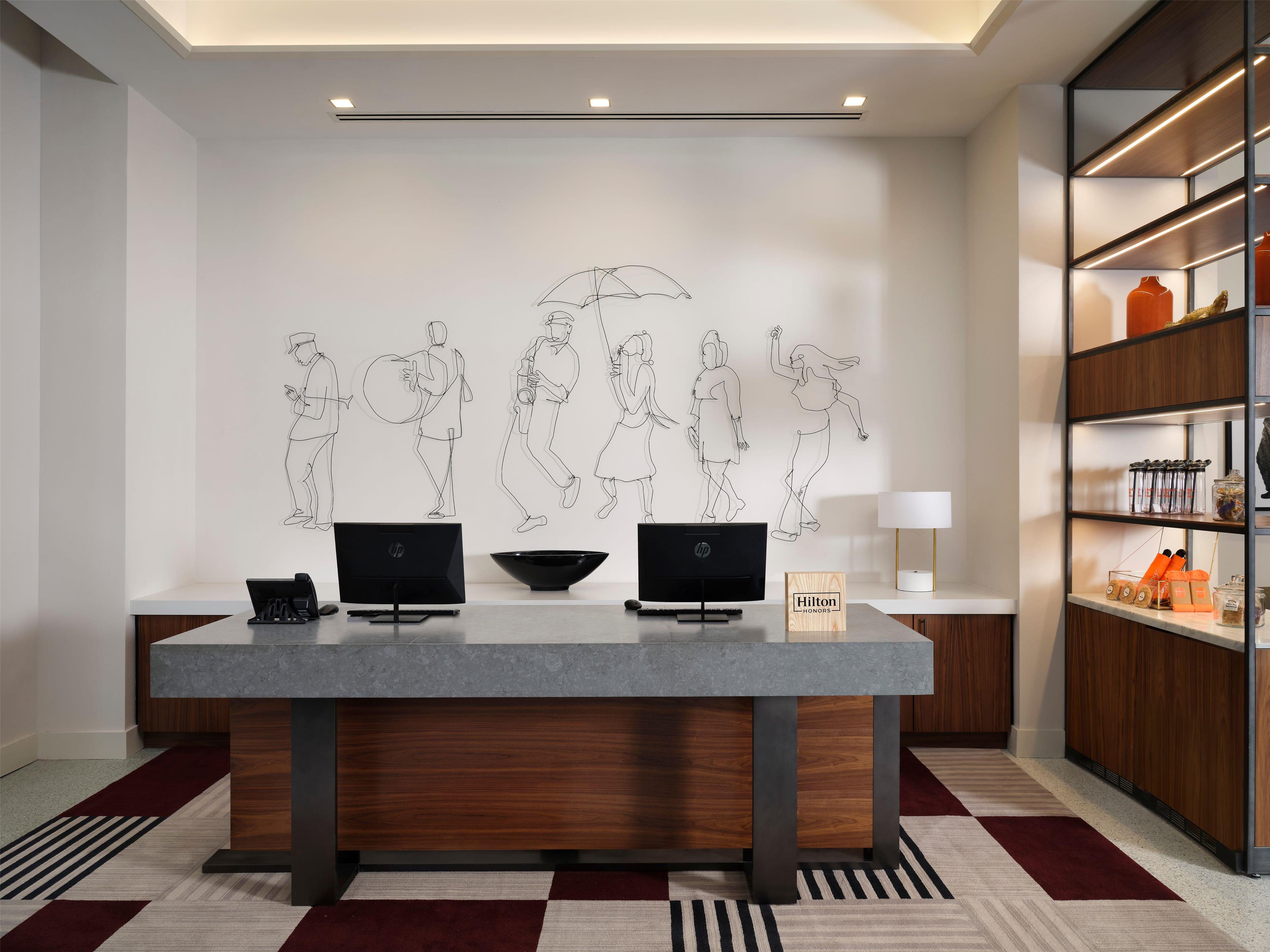 Reception | Canopy by Hilton New Orleans Downtown