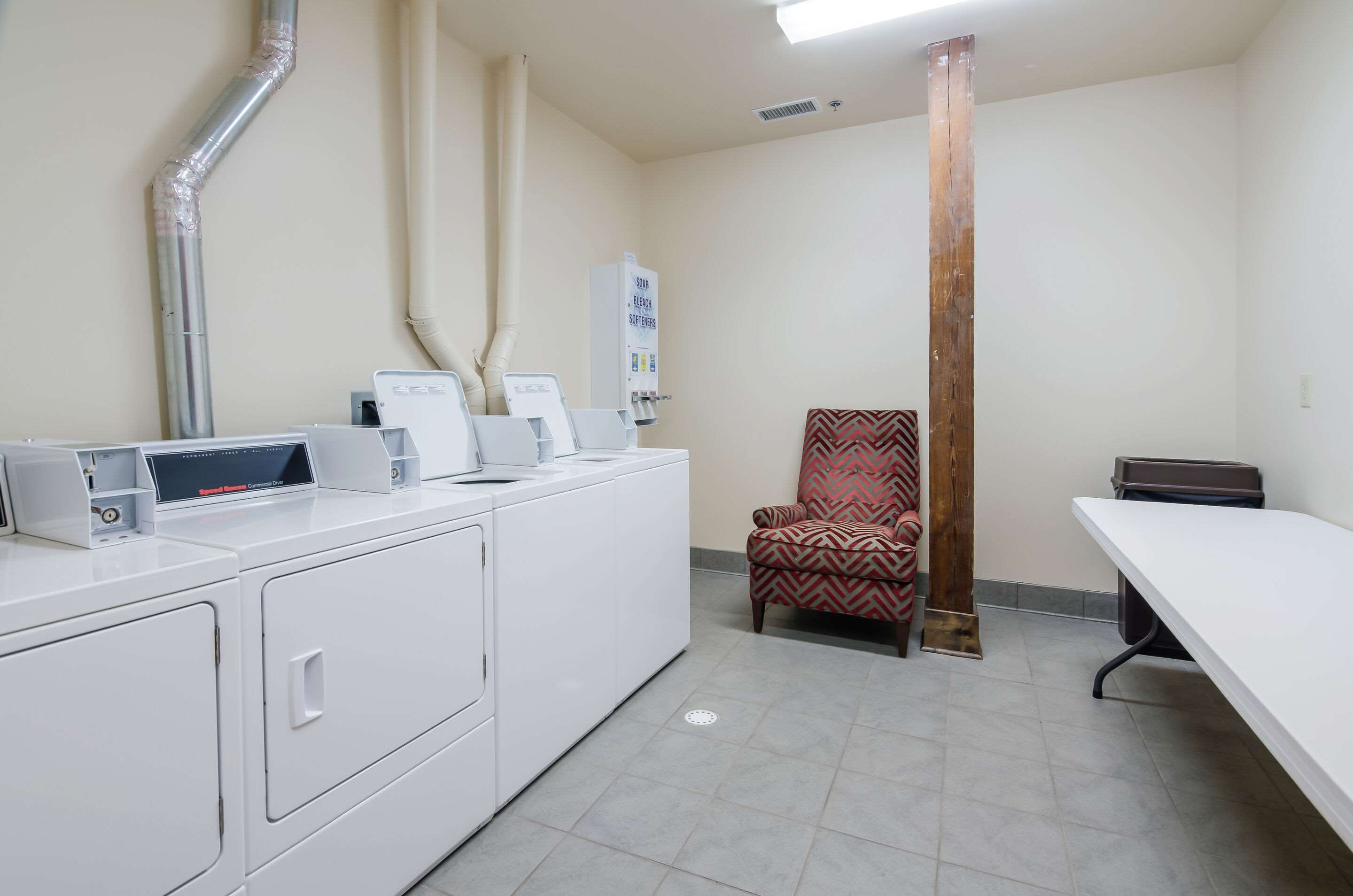 Guest laundry facilities
