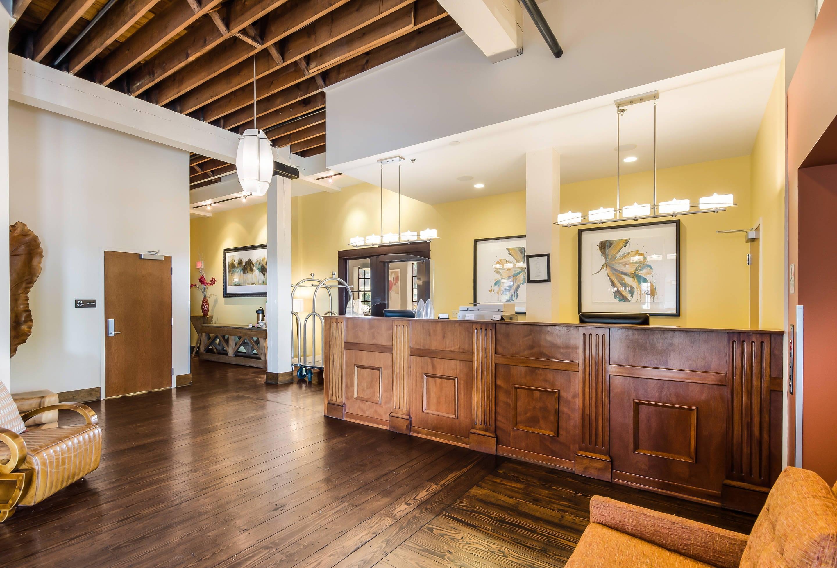 Front desk