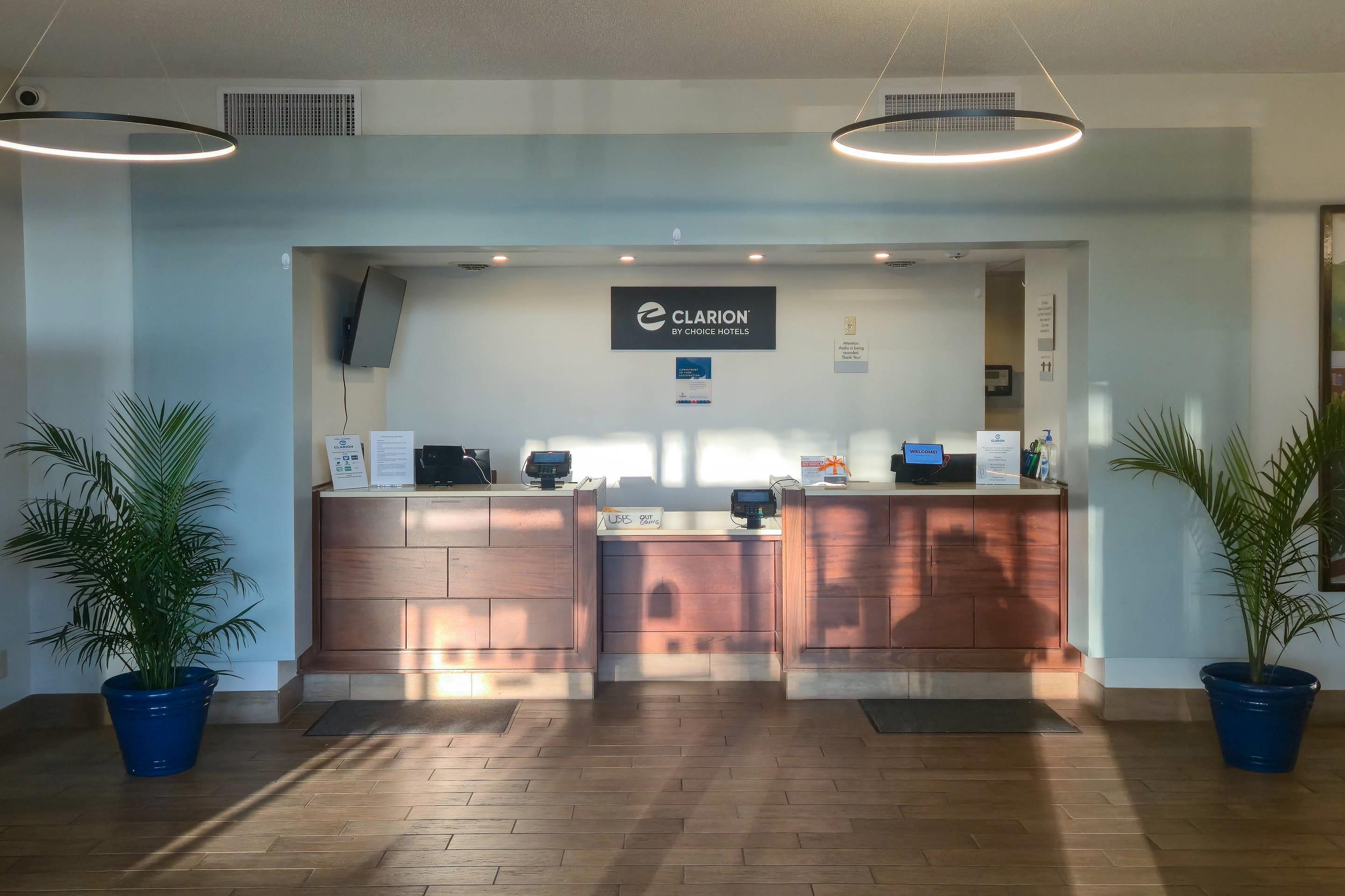 Hotel lobby