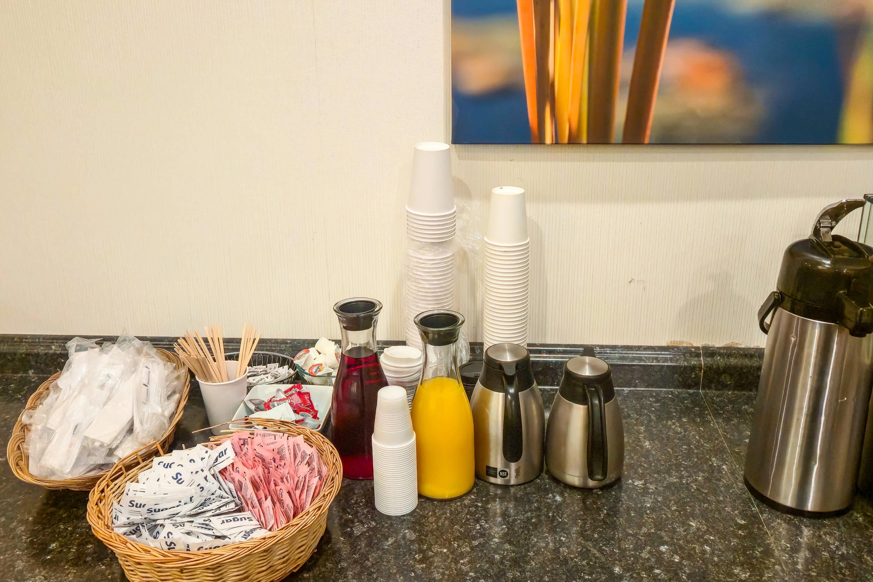 Breakfast area
