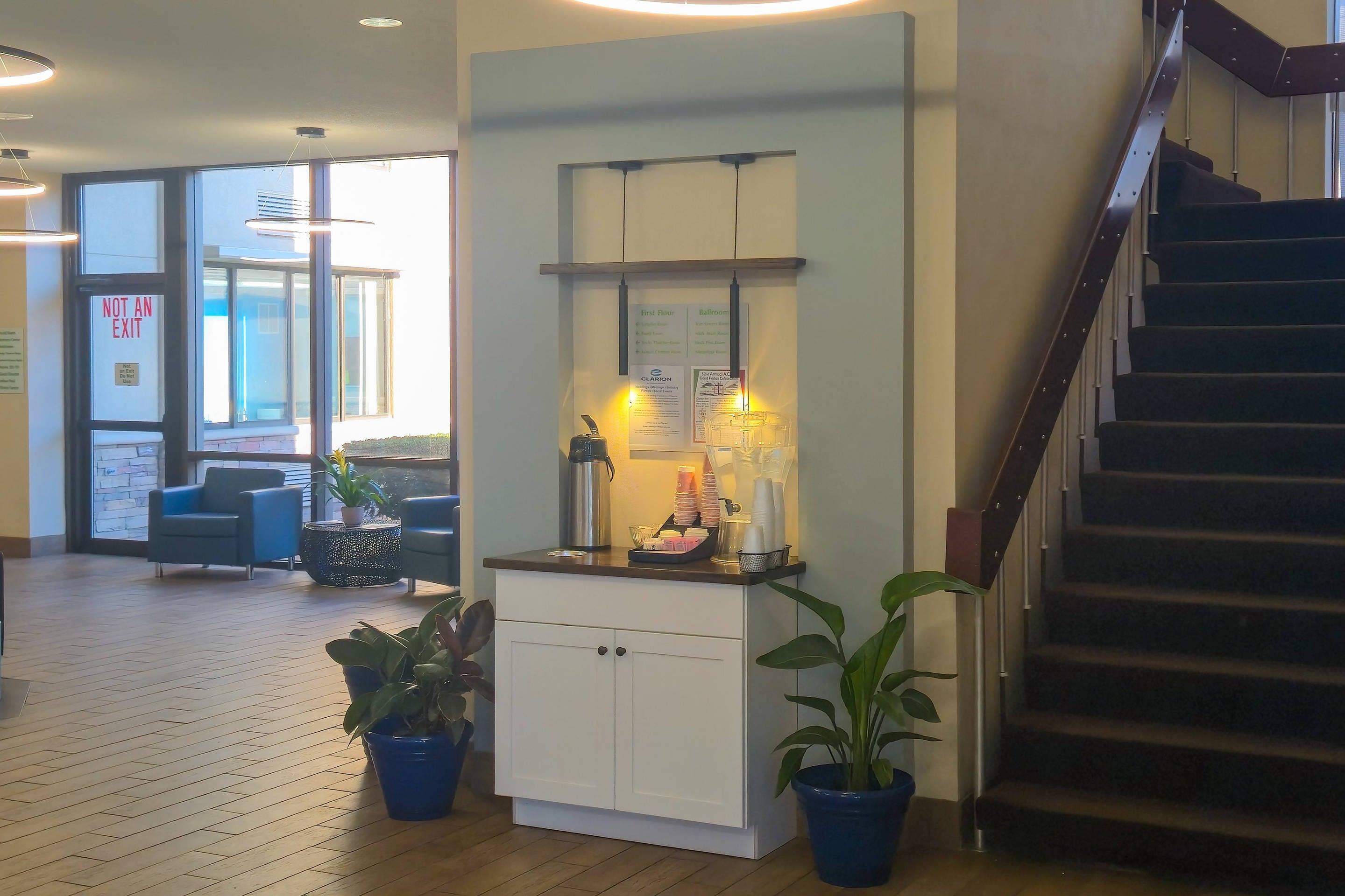 Hotel lobby