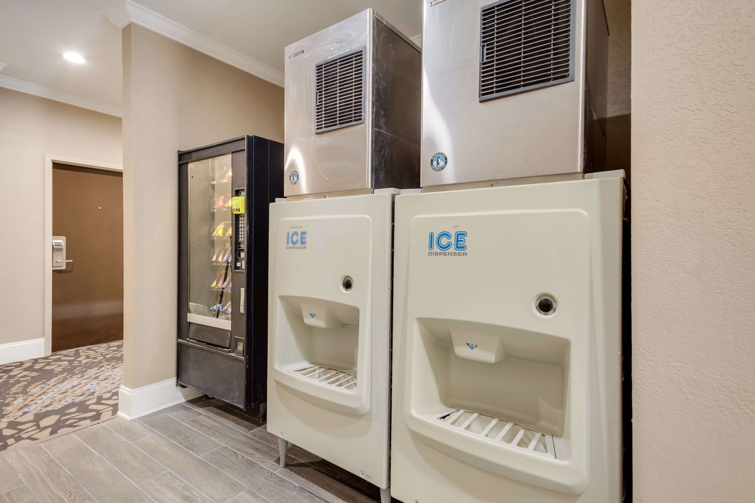 Hotel vending area