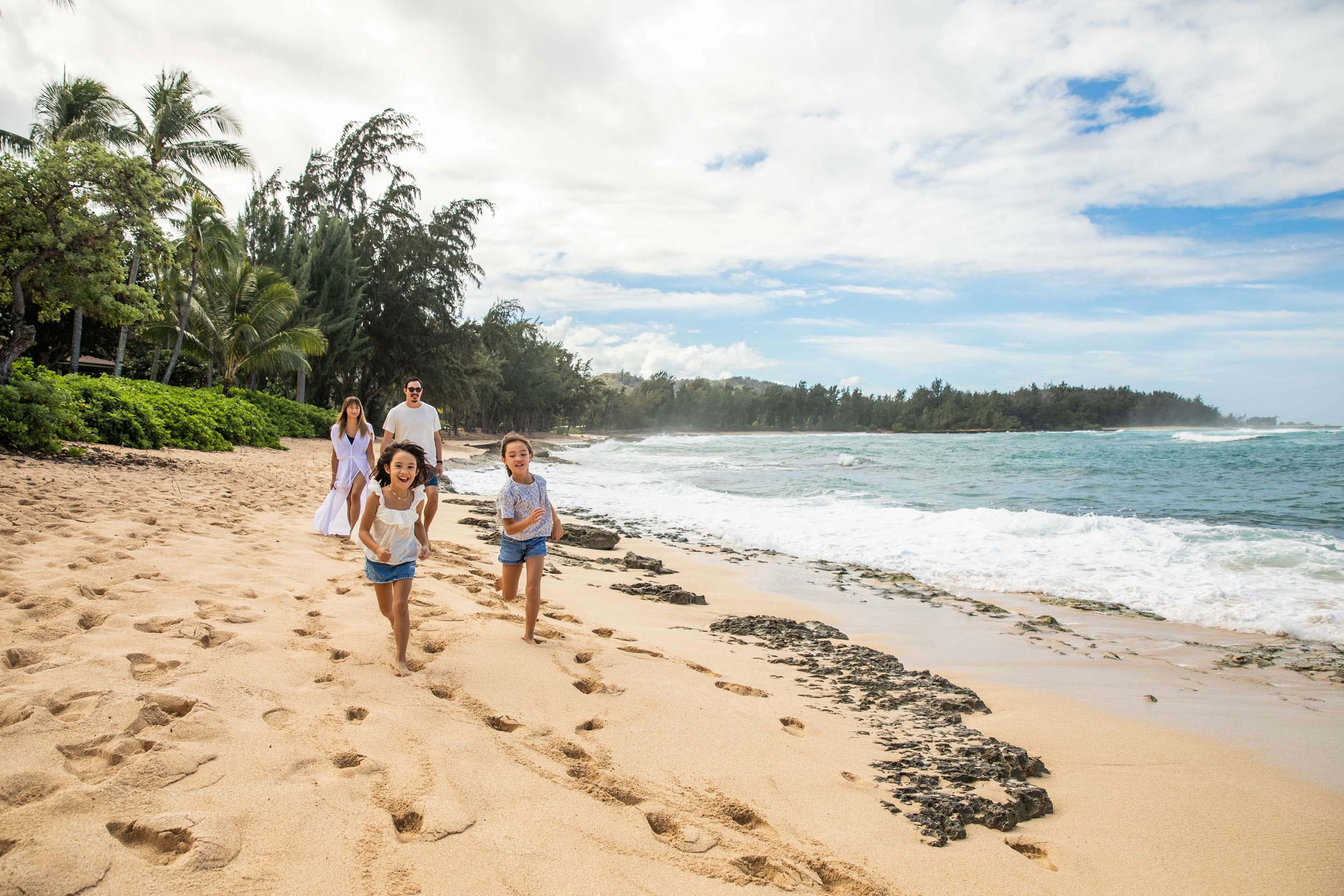 Five miles of pristine coastline