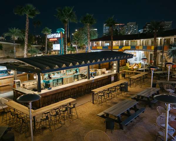 Bar - Egyptian Motor Hotel Downtown Phoenix - I-10, Exit 144