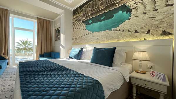 4 Single Beds, Non-Smoking, Executive Room, Two Sofabeds For 1, Jacuzzi, Private Terrace, Air-Conditioned, Full Breakfast