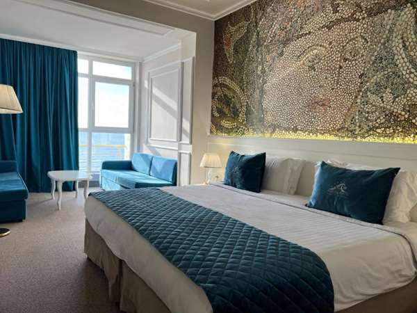 1 King Bed, Non-Smoking, Superior Room, Two Sofabeds For 1, Sea View, Mini Fridge, Air-Conditioned, Full Breakfast