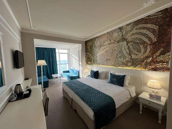 1 King Bed, Non-Smoking, Superior Room, Two Sofabeds For 1, Sea View, Mini Fridge, Air-Conditioned, Full Breakfast